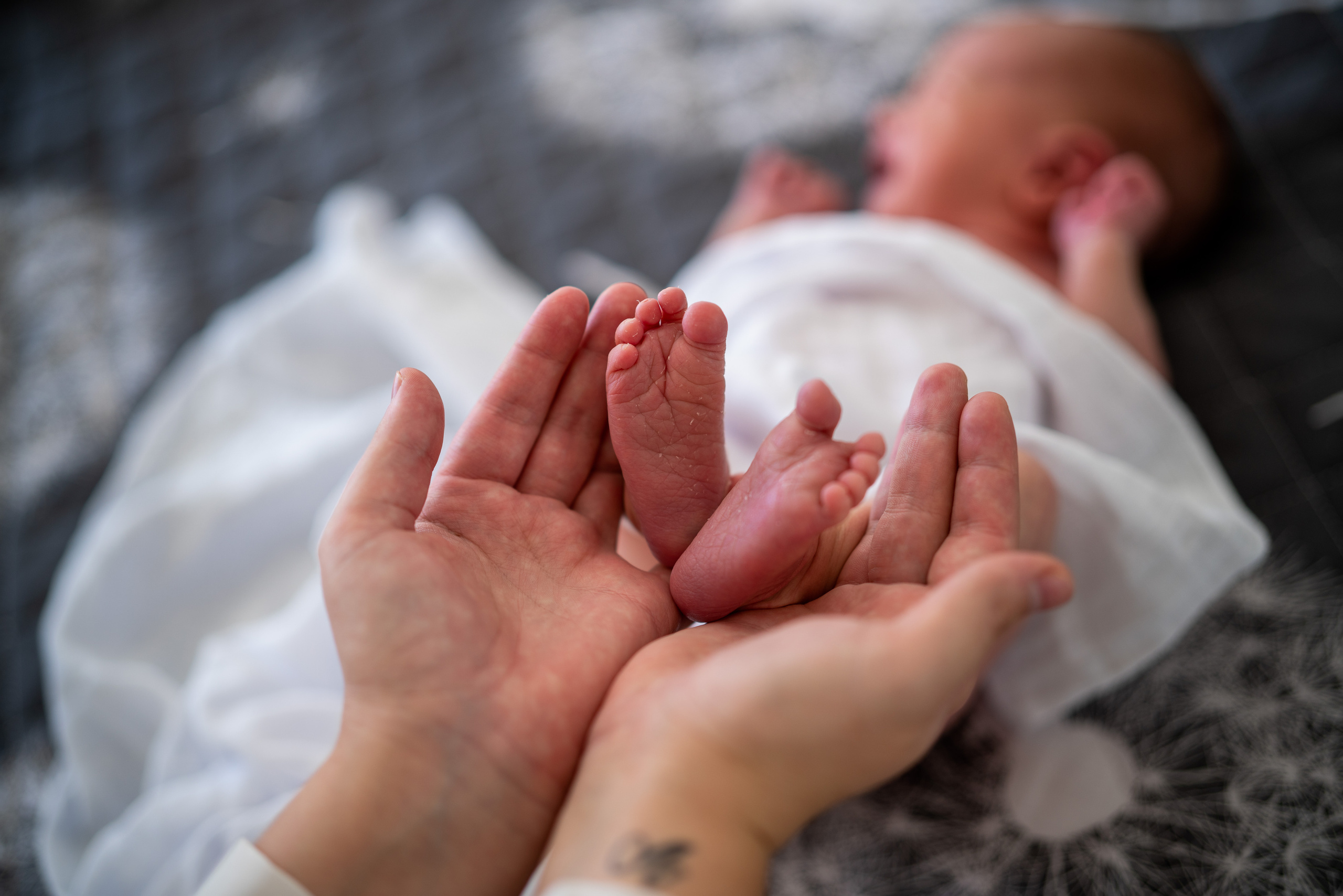 Newborn Lifestyle. Rodinna fotografka Plzen Anita Dergachova