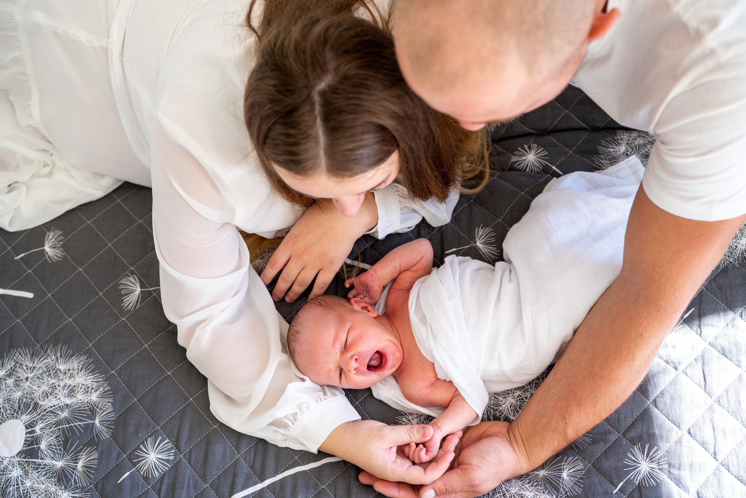 Newborn Lifestyle. Rodinna fotografka Plzen Anita Dergachova