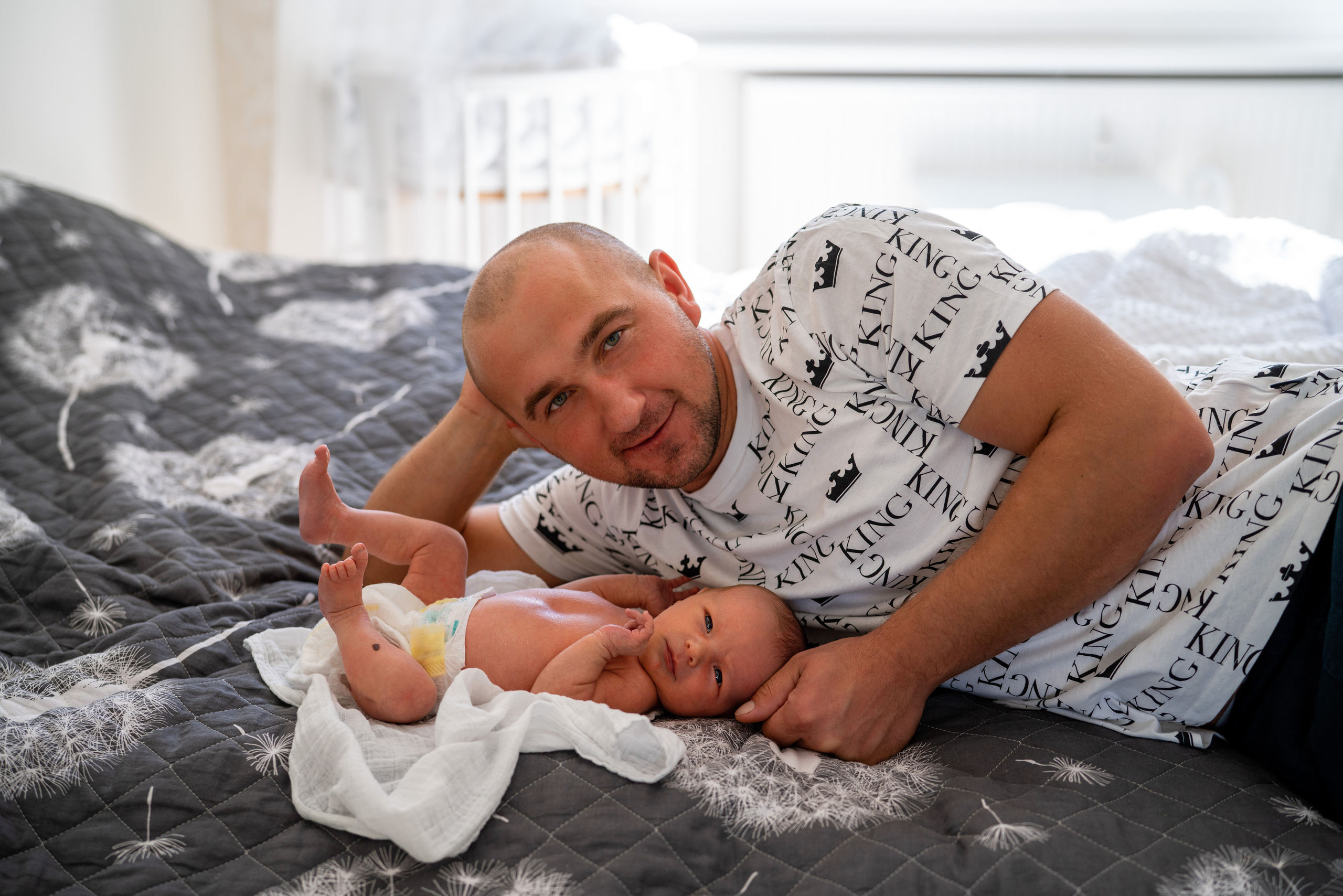 Newborn Lifestyle. Rodinna fotografka Plzen Anita Dergachova