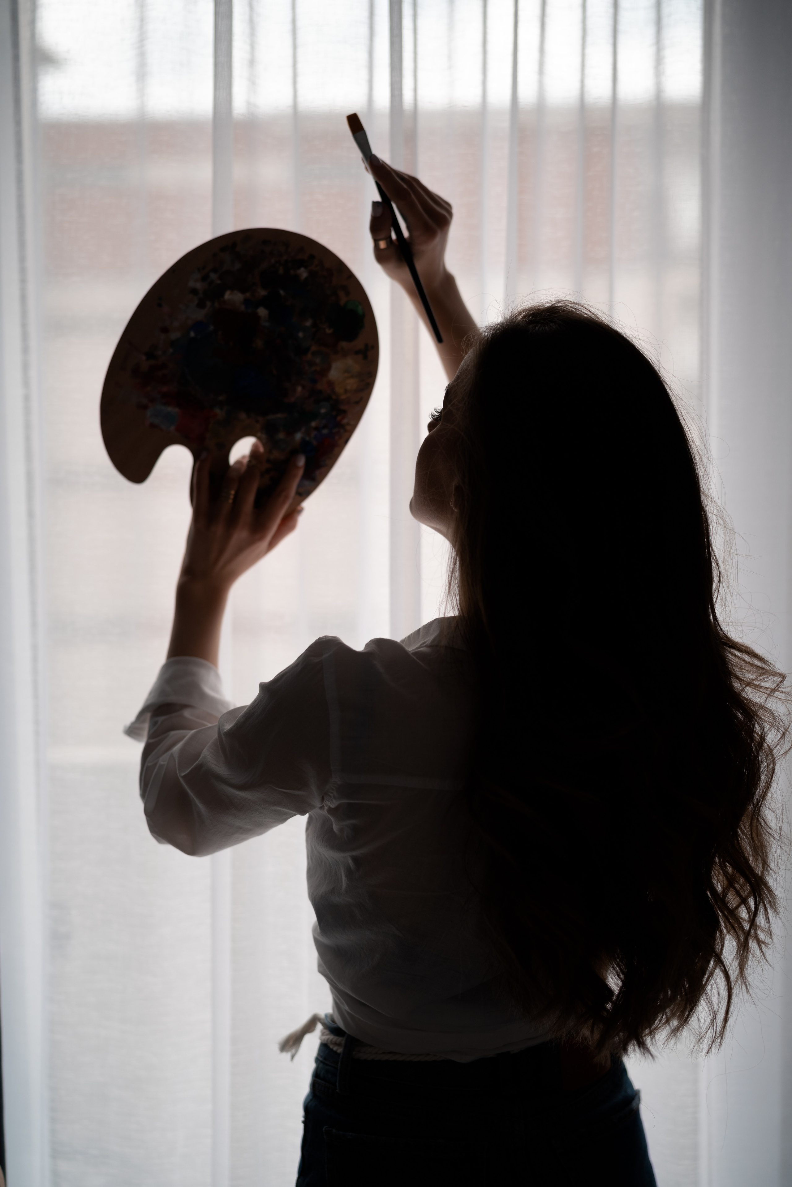 Painter. Rodinna fotografka Plzen Anita Dergachova