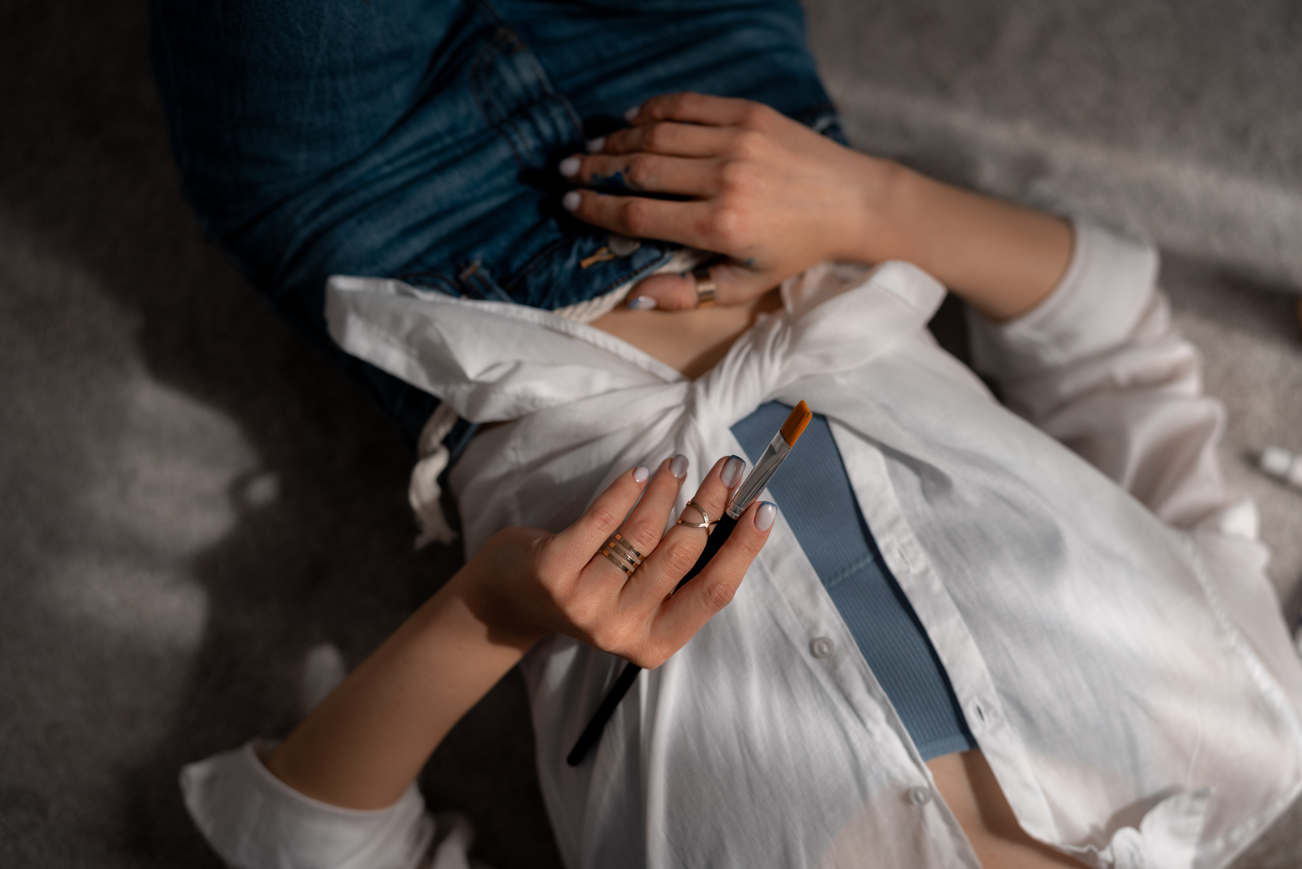 Painter. Rodinna fotografka Plzen Anita Dergachova