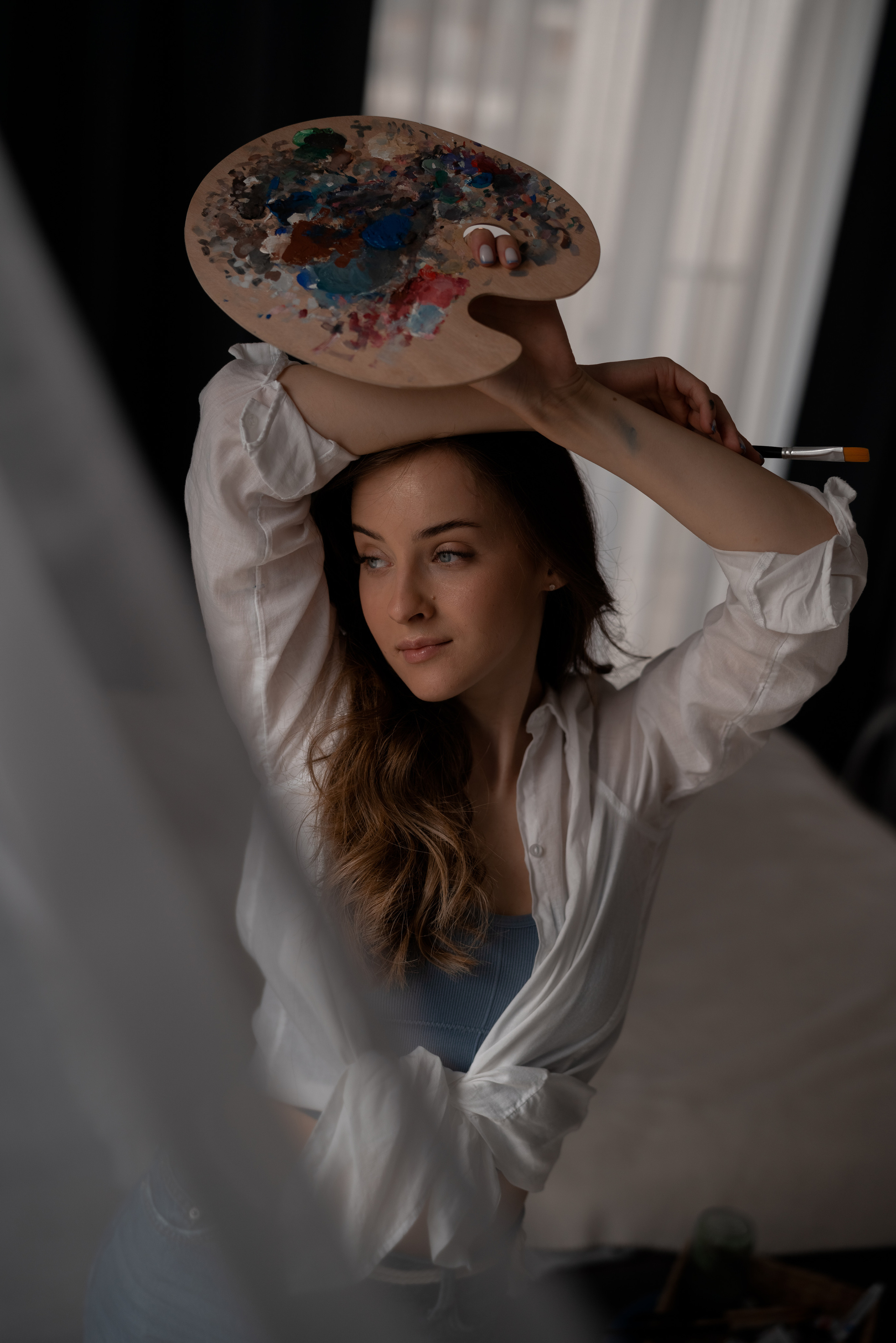 Painter. Rodinna fotografka Plzen Anita Dergachova