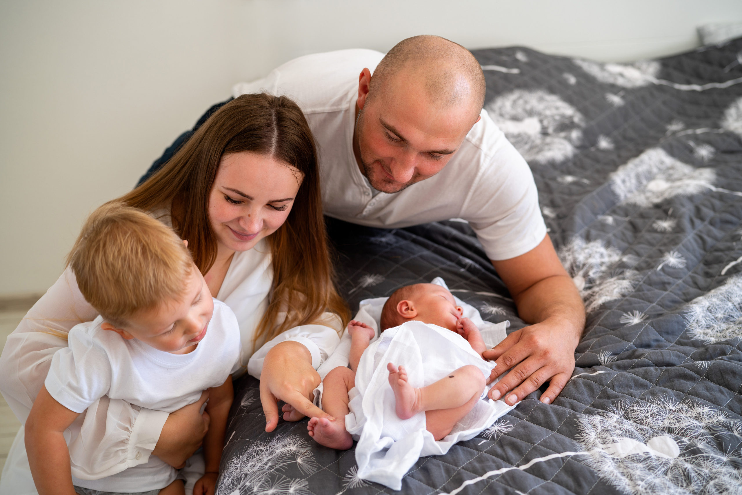 Newborn Lifestyle. Rodinna fotografka Plzen Anita Dergachova