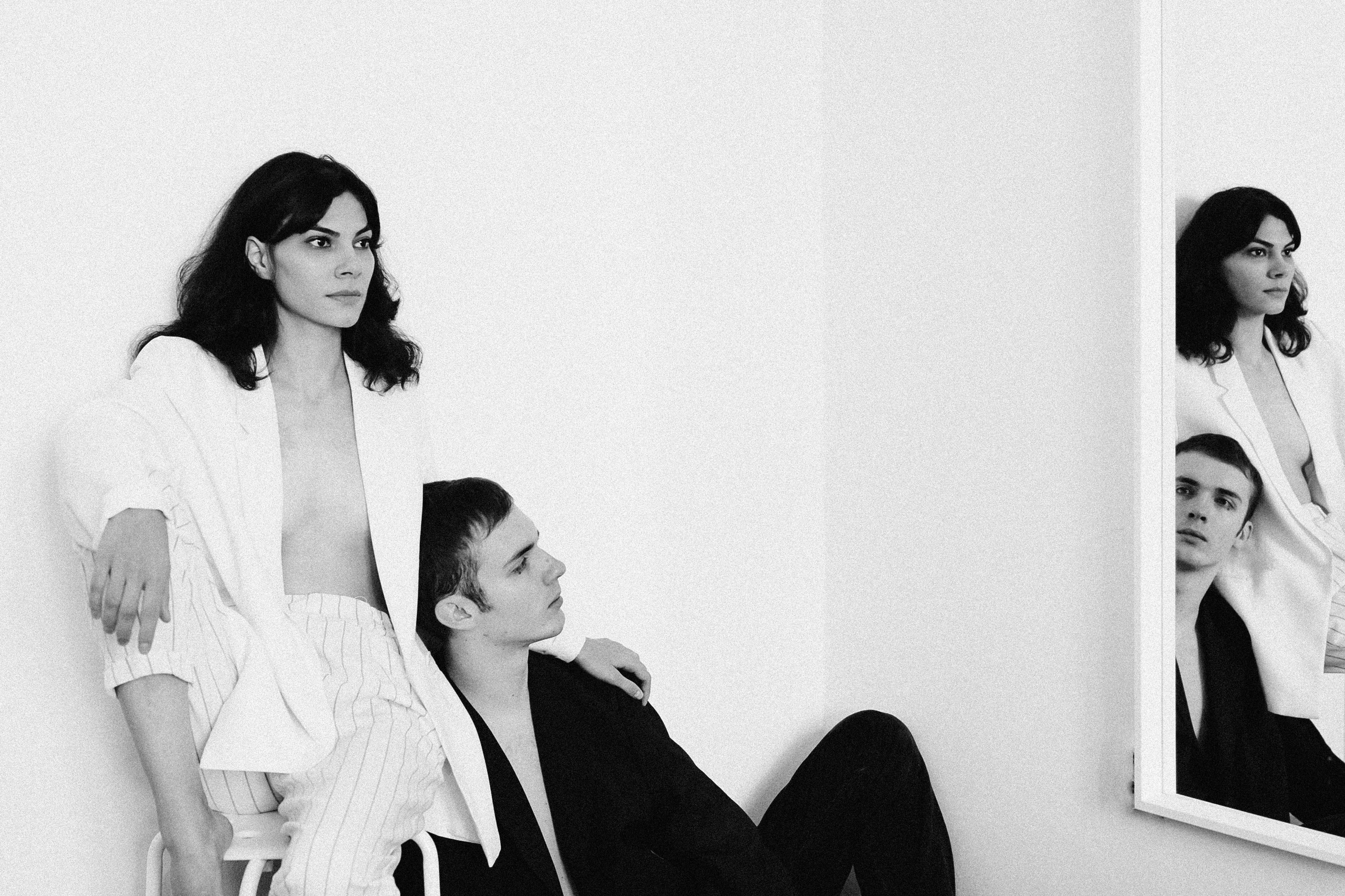 Koncept: černo-bílý portrét. Fotograf Teplice // Alexandra Ribola