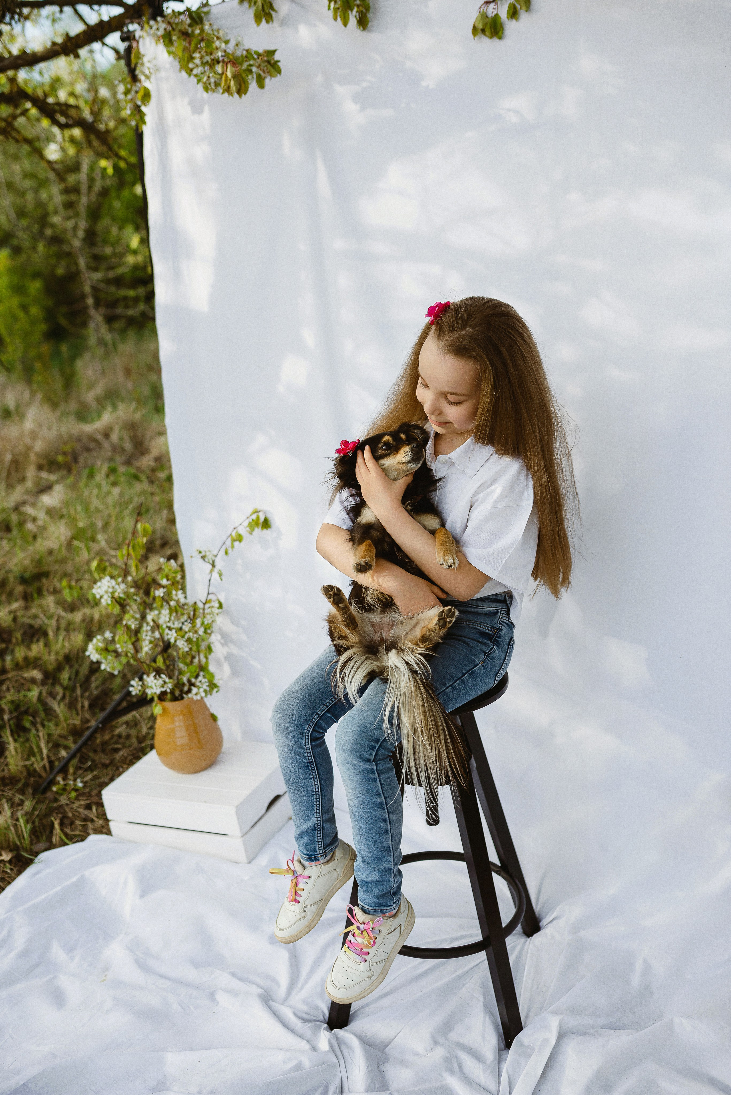 Ingridos, Radvilės ir Džilytės fotosesija. Vestuvių, šeimos švenčių, renginių fotografė