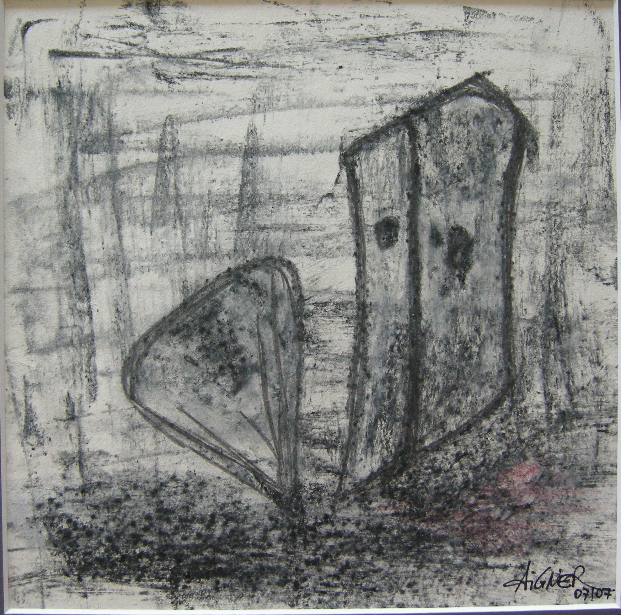 sprechende Steine 2007 - 30x30