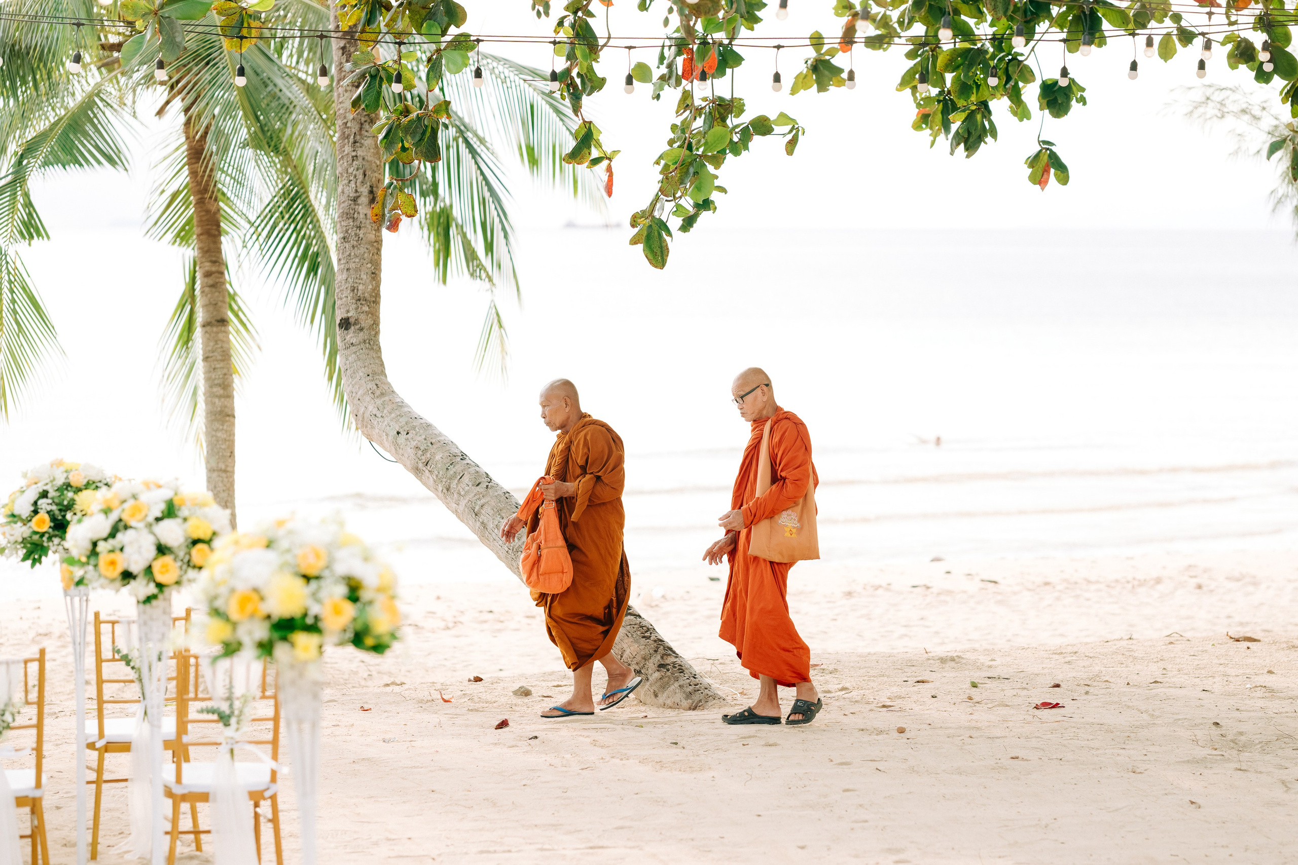 Photo. Буддийская свадебная церемония на Самуи, Таиланд