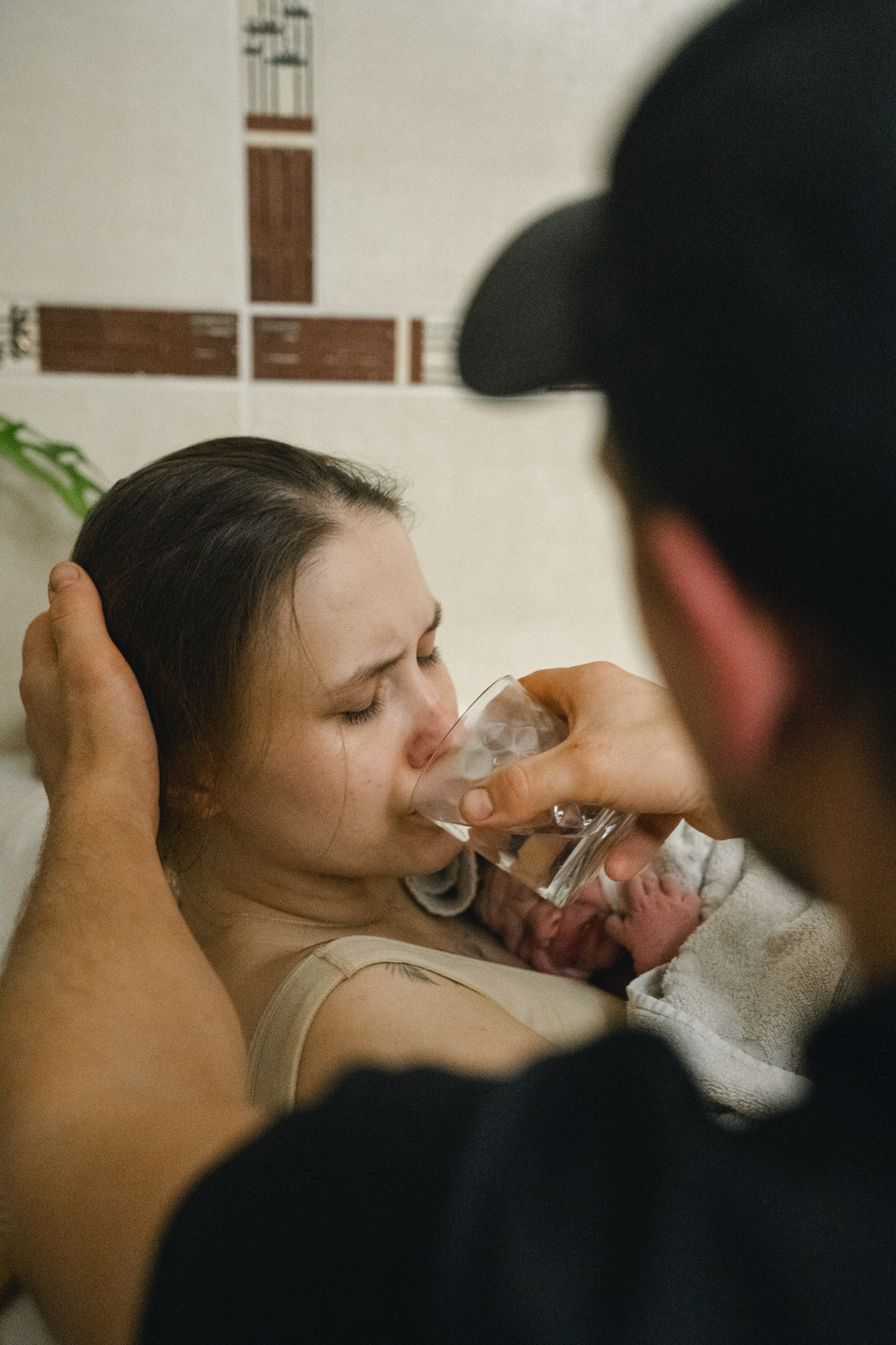 Poród domowy. Ania Smol Fotograf Olsztyn