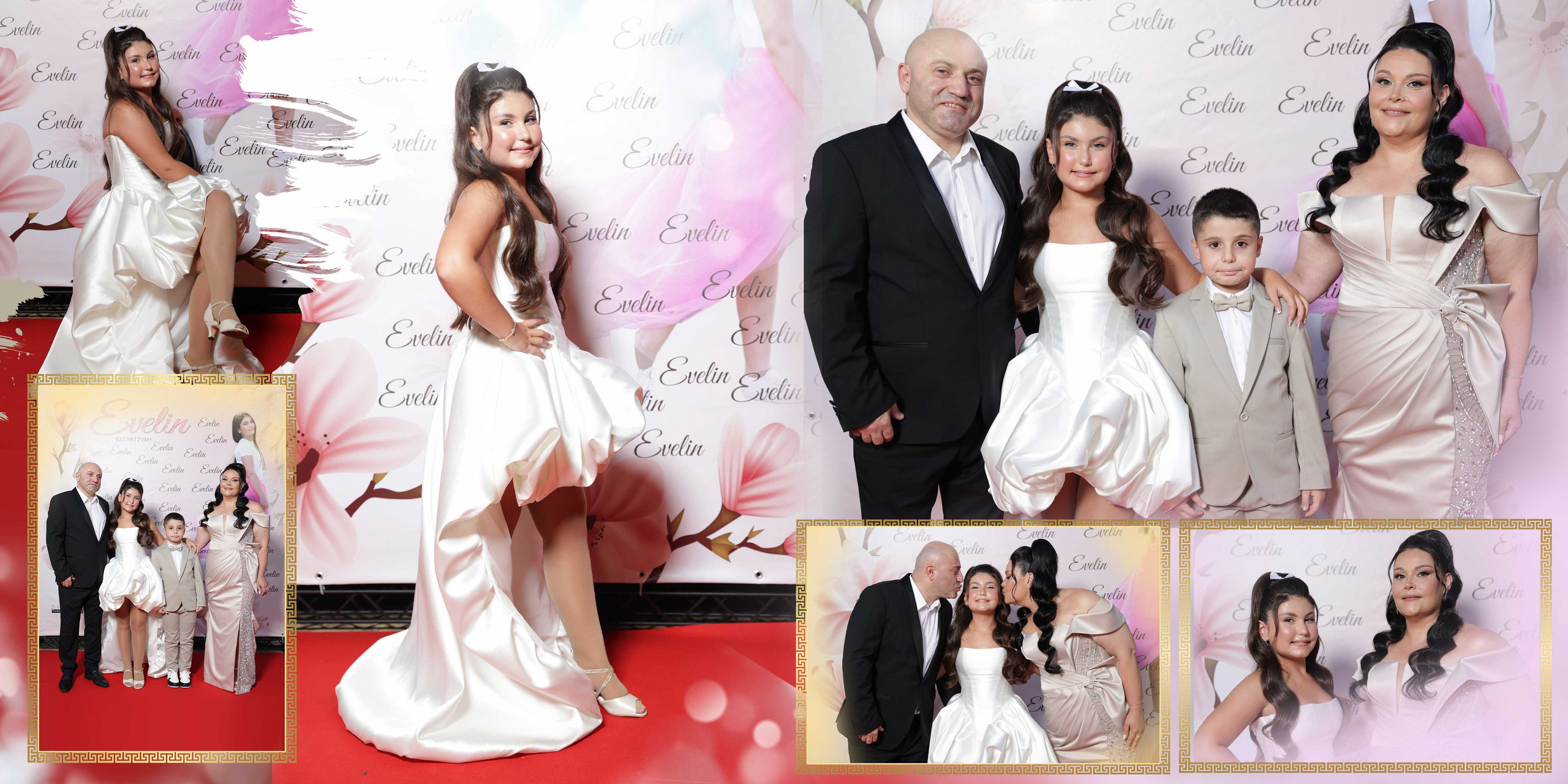 Bat Mitzvah Evelin. Wedding and events photographers Studio Shalom