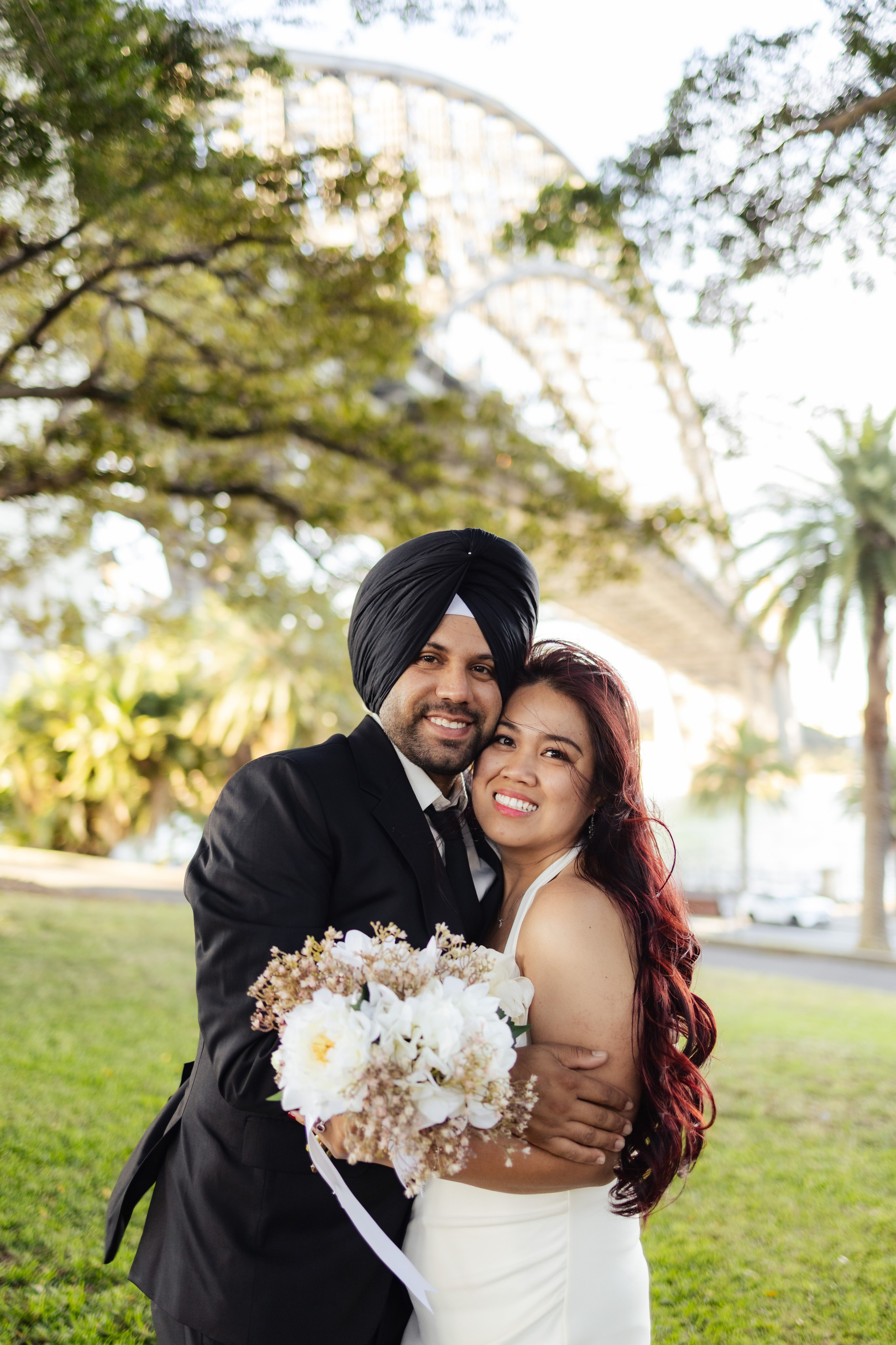 Sunshine and Harminder’s wedding photo session. True Story Photography