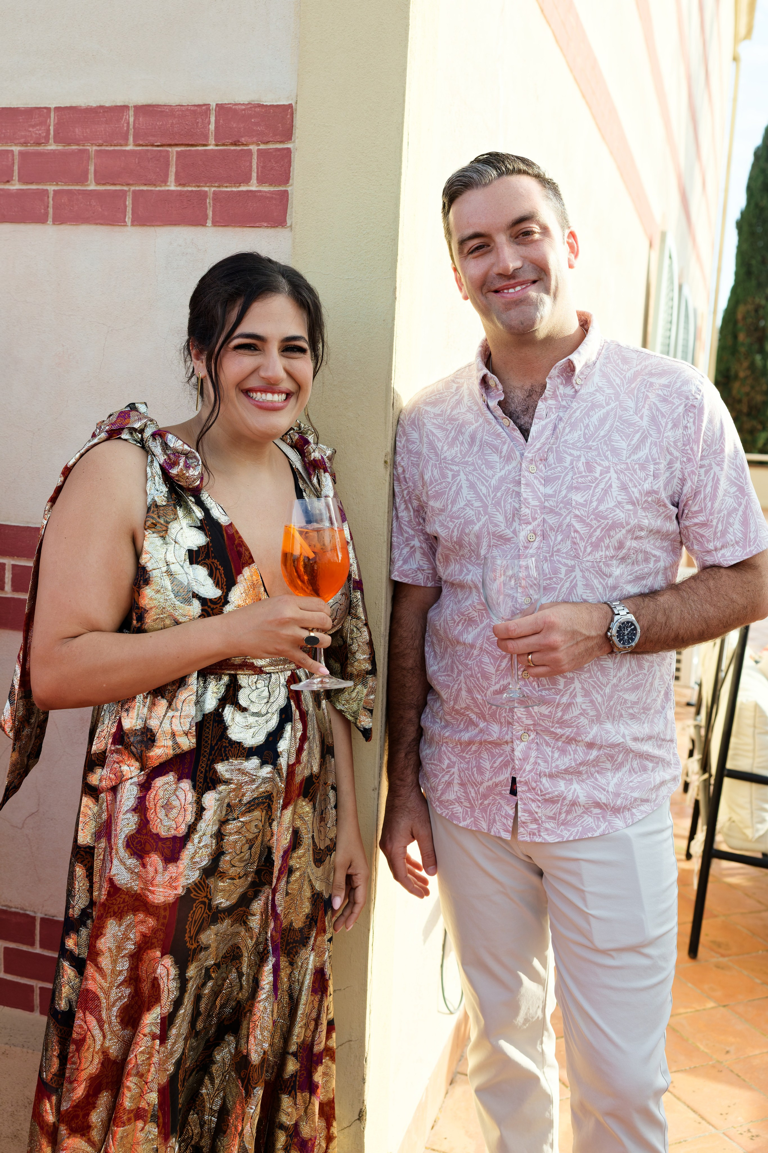 Welcome dinner of Gracie & Joe at Gran Villa Rosa