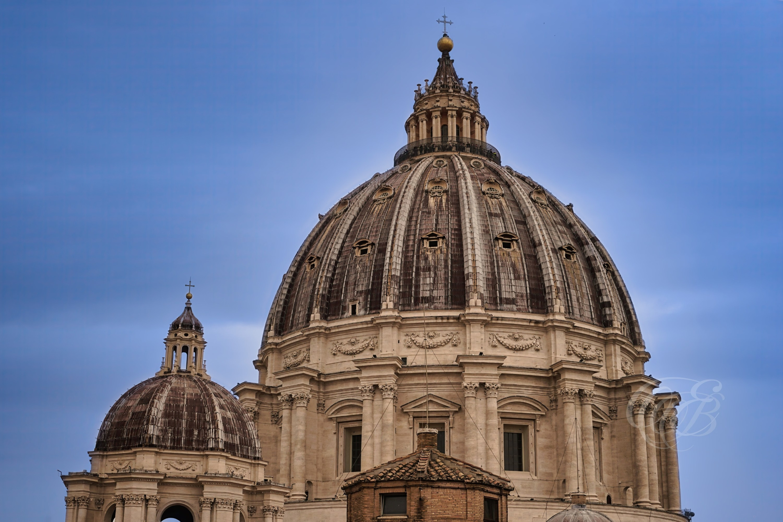 Rome, Italy – St. Peter’s Basilica Dome – Eduardo Bartoli Fine Art Photography – Fine art photograph of the Vatican dome designed by Michelangelo, taken in Rome, Italy — photography by Eduardo Bartoli.