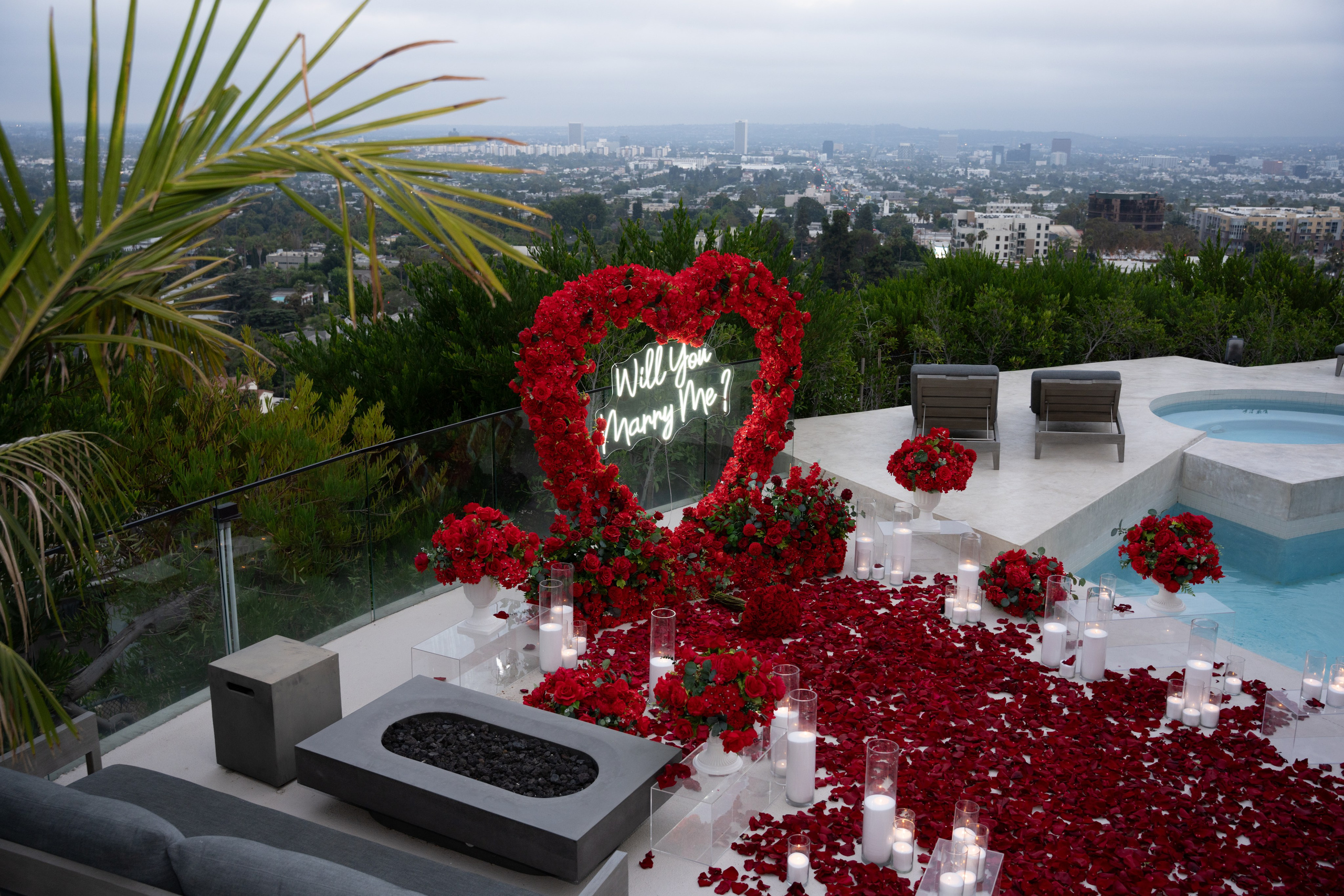 Justine & Ocho Proposal. Santa Monica based photographer Kristina Vasilenko