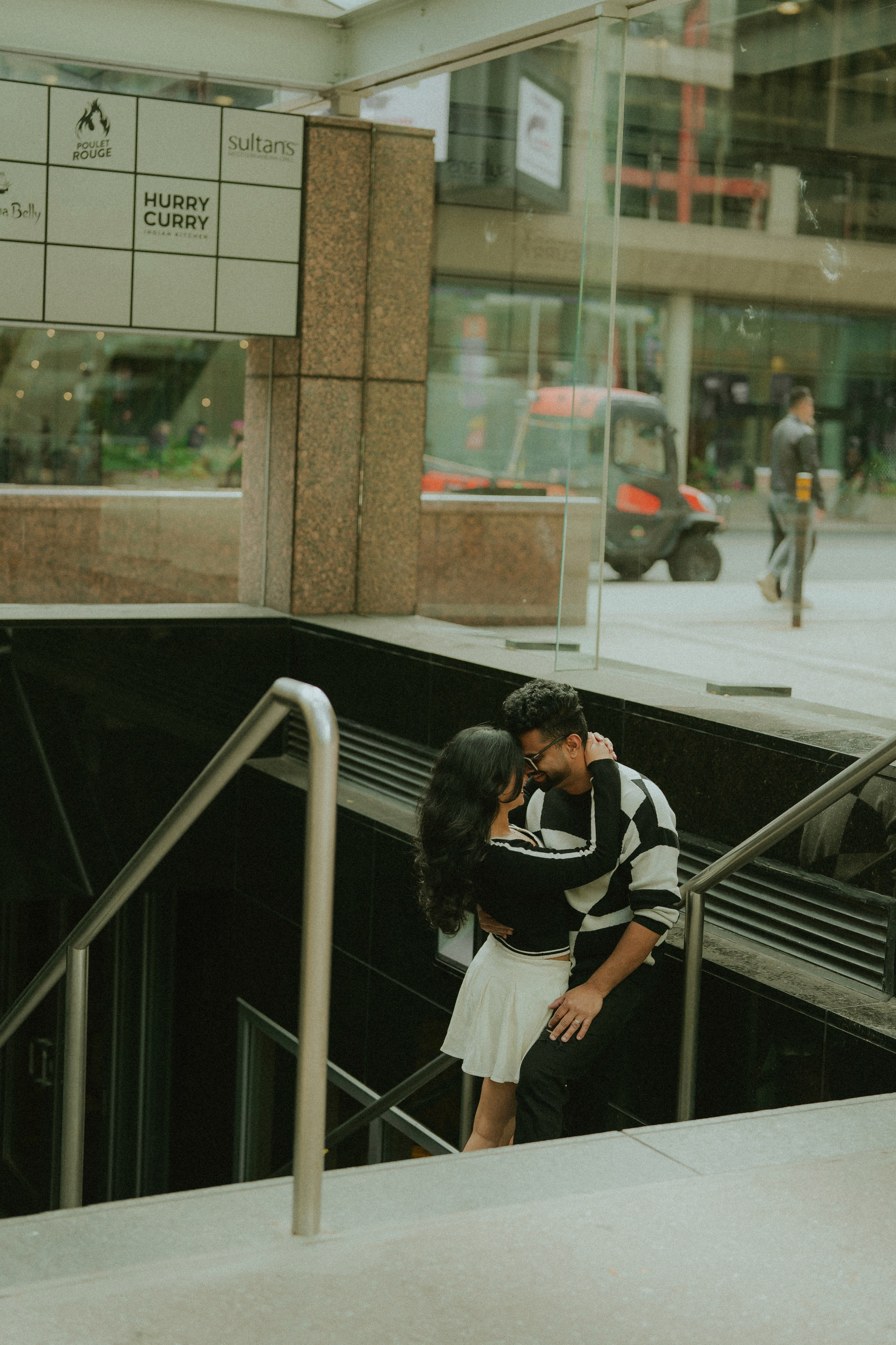 Downtown Romance at Toronto. Fine art Wedding Photographers in India & Canada