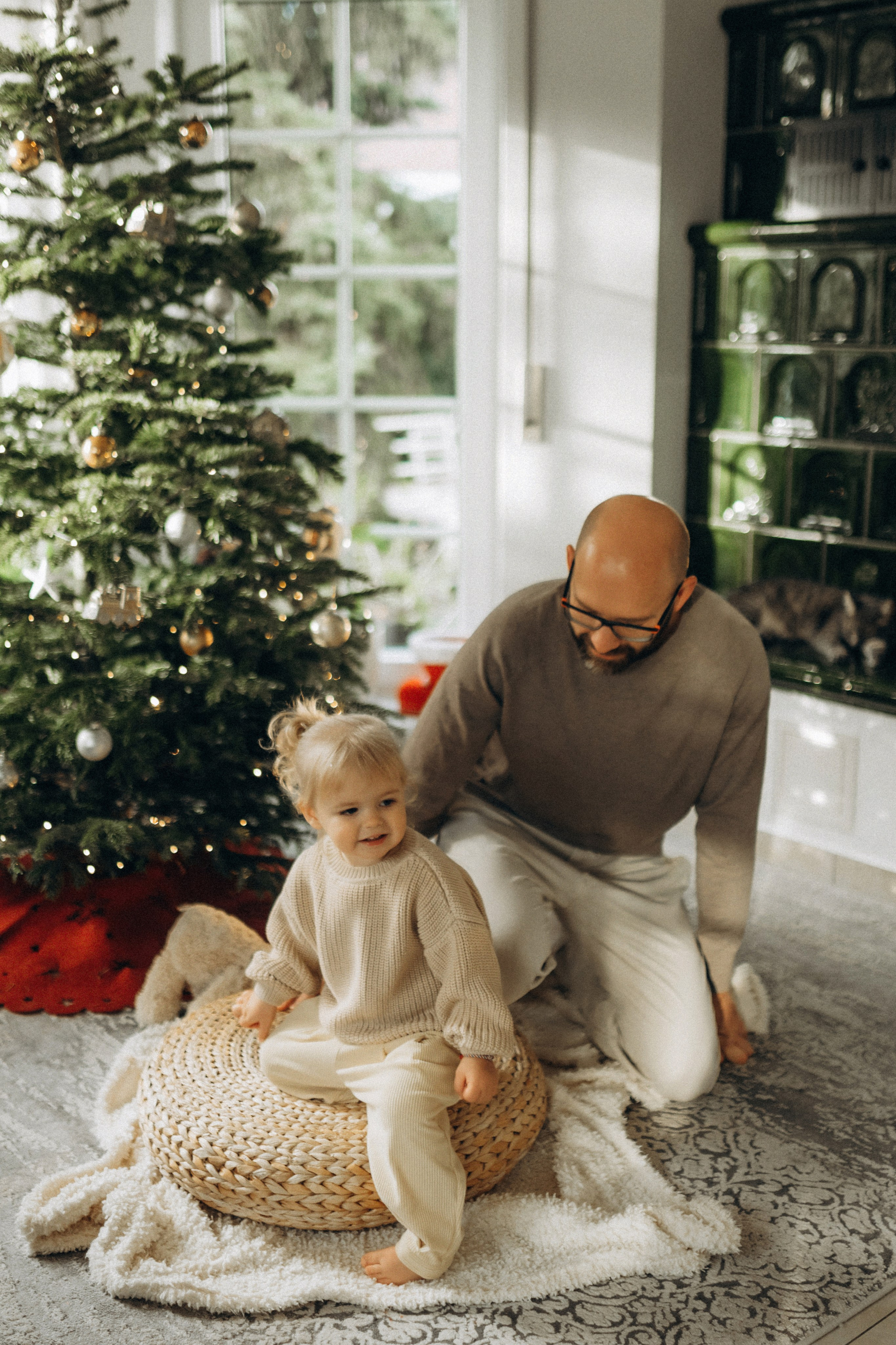 Новогодняя домашяя фотосессия. Семейный фотограф Лейпциг, Германия