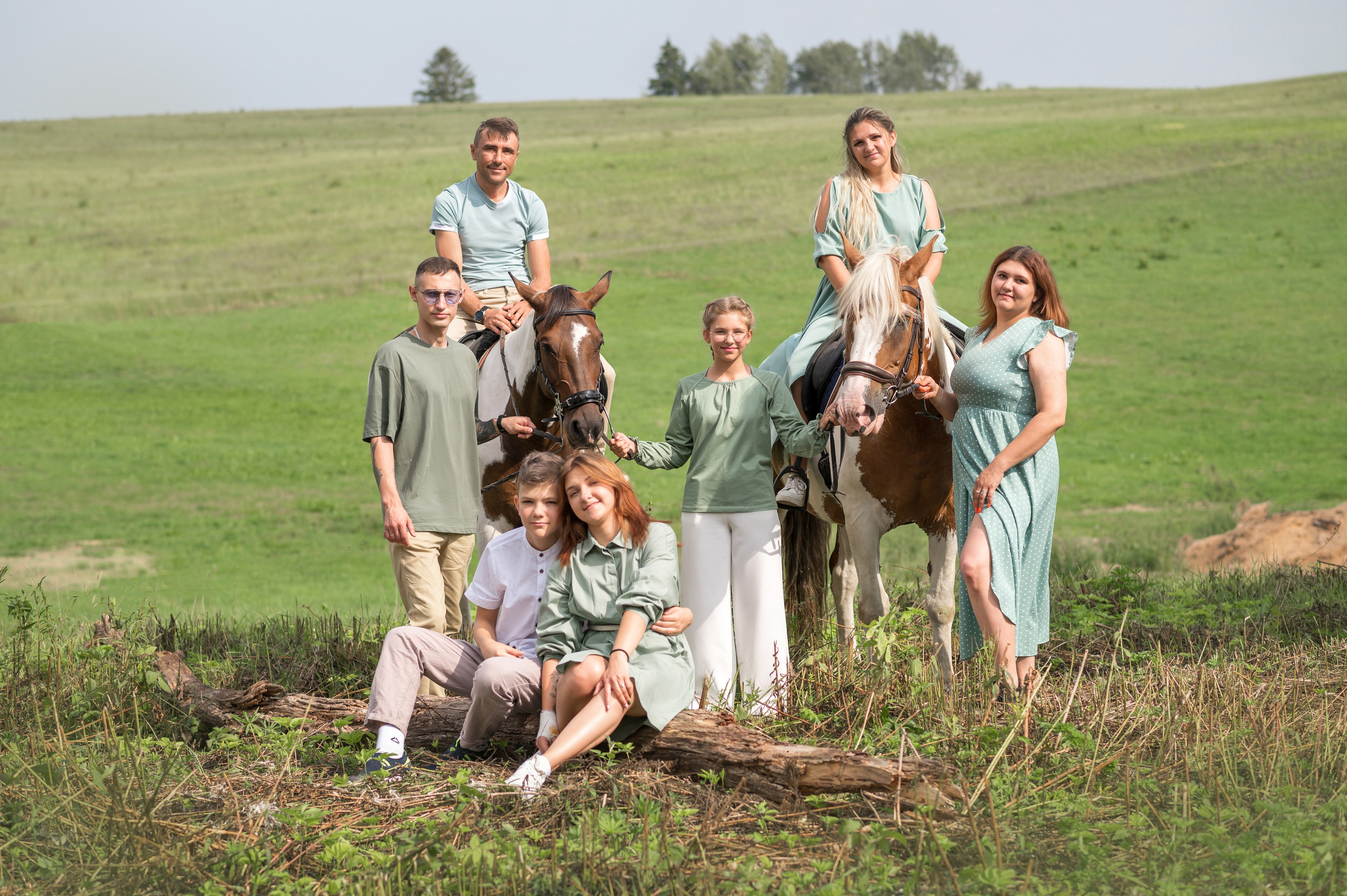 Большие семьи. Семейный и детский фотограф в Минске Надежда Савицкая