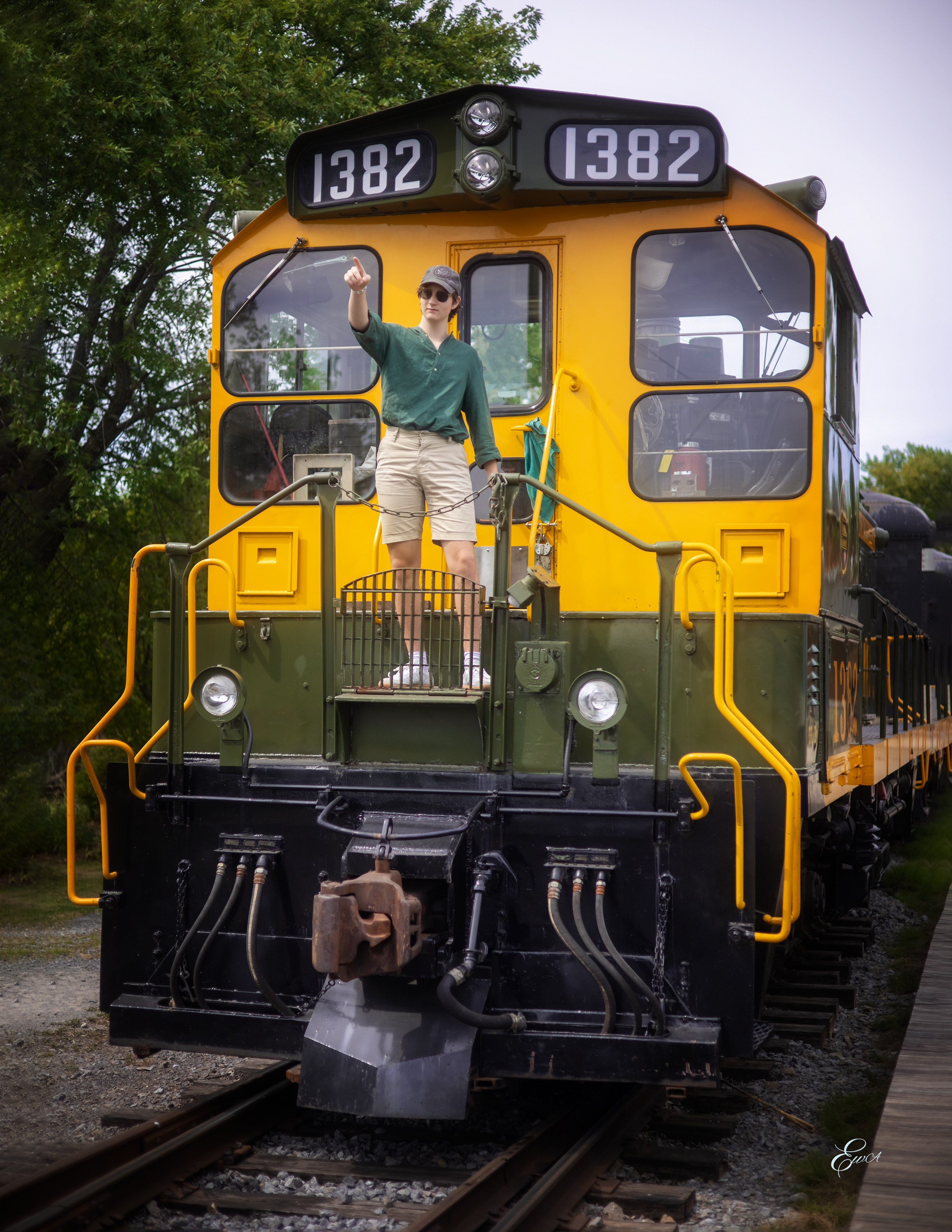 Musée ferroviaire Montréal 2025. Photographe de famille à Montréal Ewa Molchanovskaya