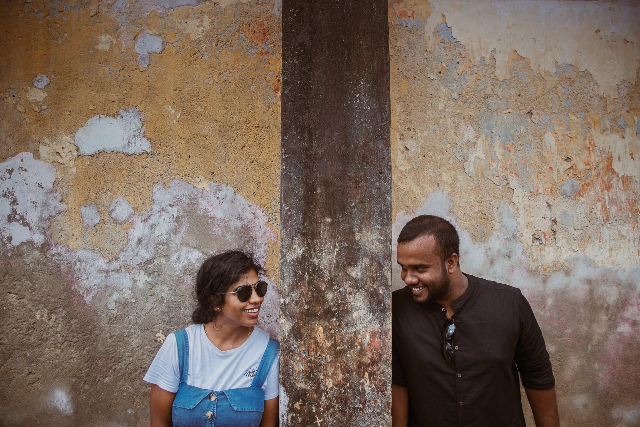 Post wedding portraits, Unawatuna, Sri Lanka