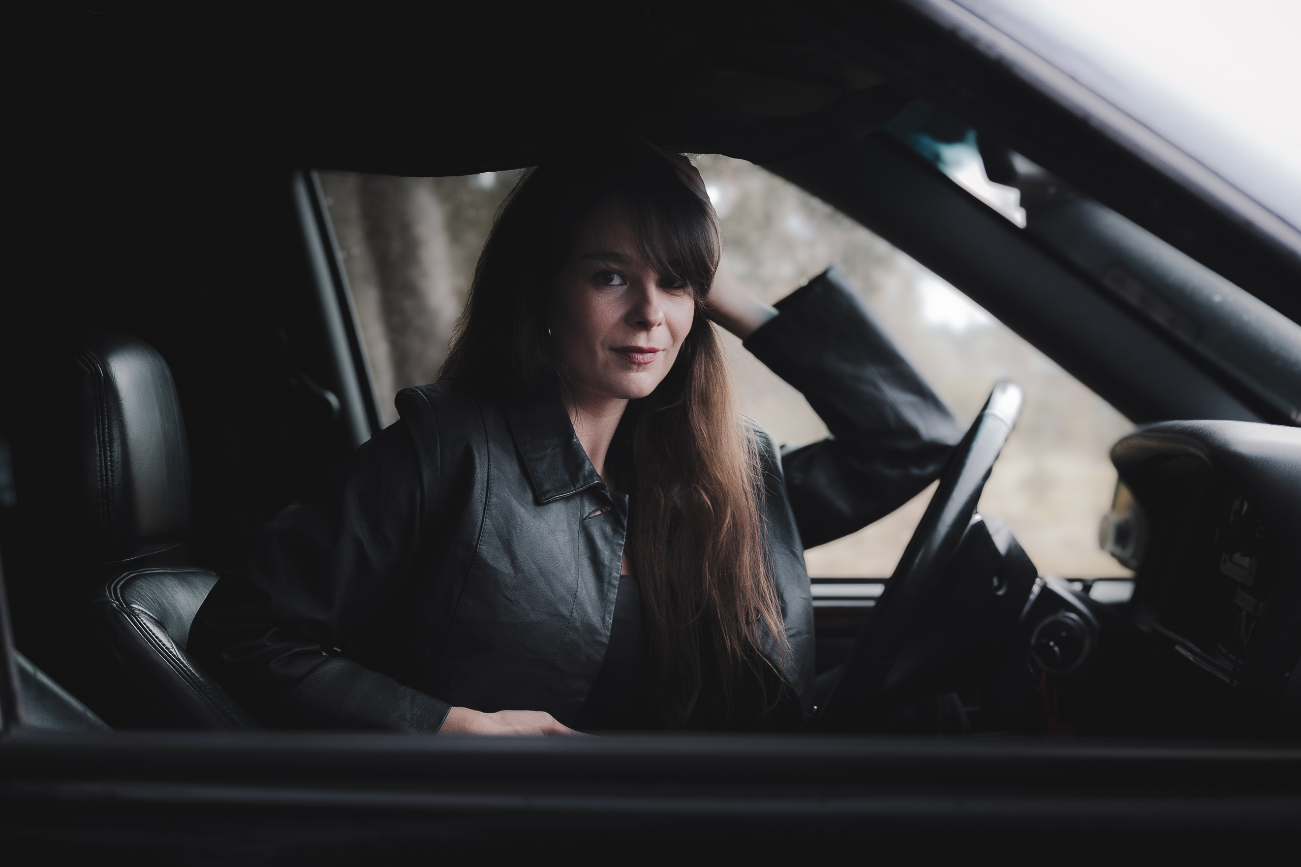 Portreta fotosesija sievietei Rīgā