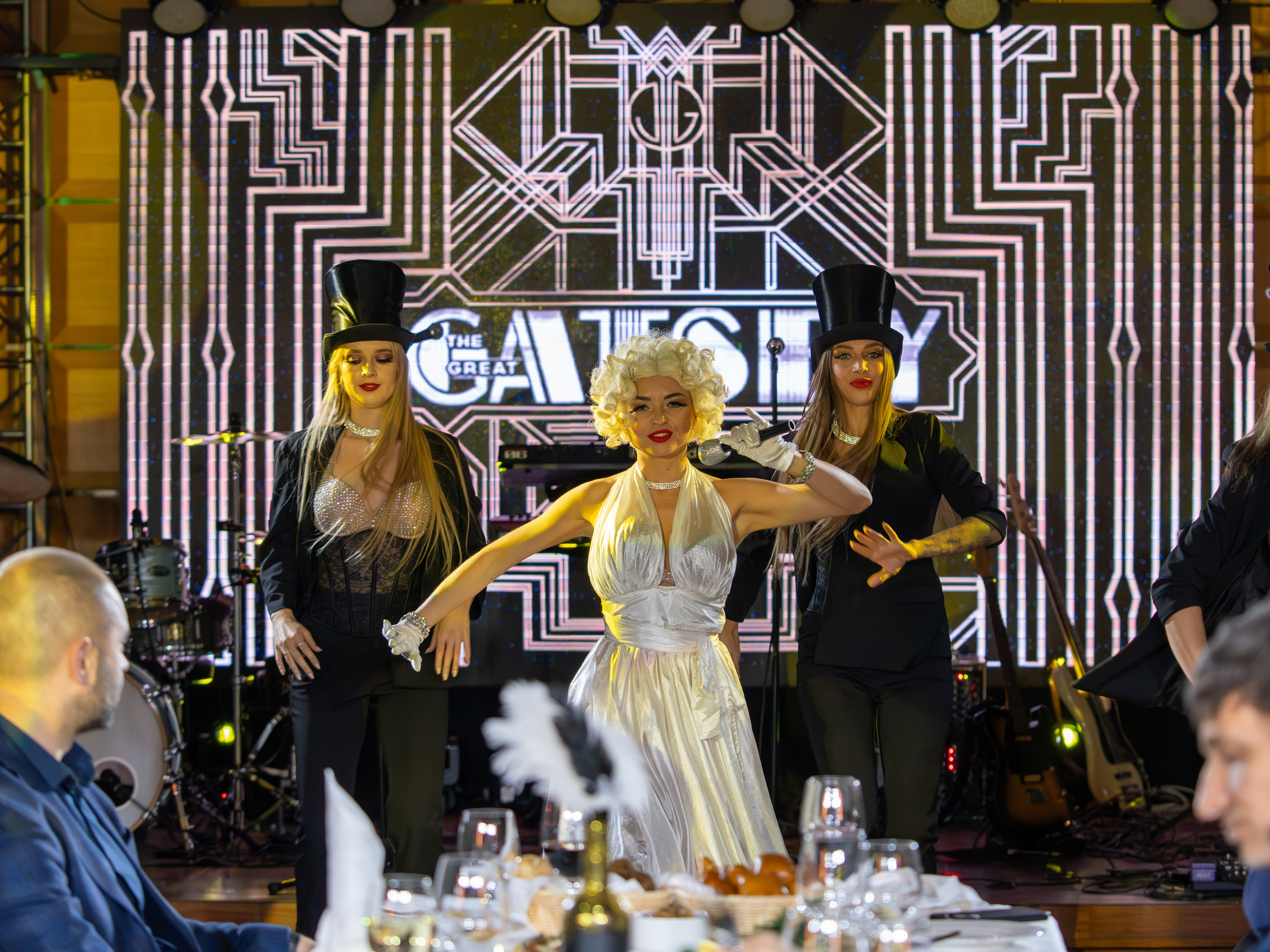 Новый год в стиле Great Gatsby. Репортажный фотограф в Красной Поляне и Сочи Павлюченко Екатерина