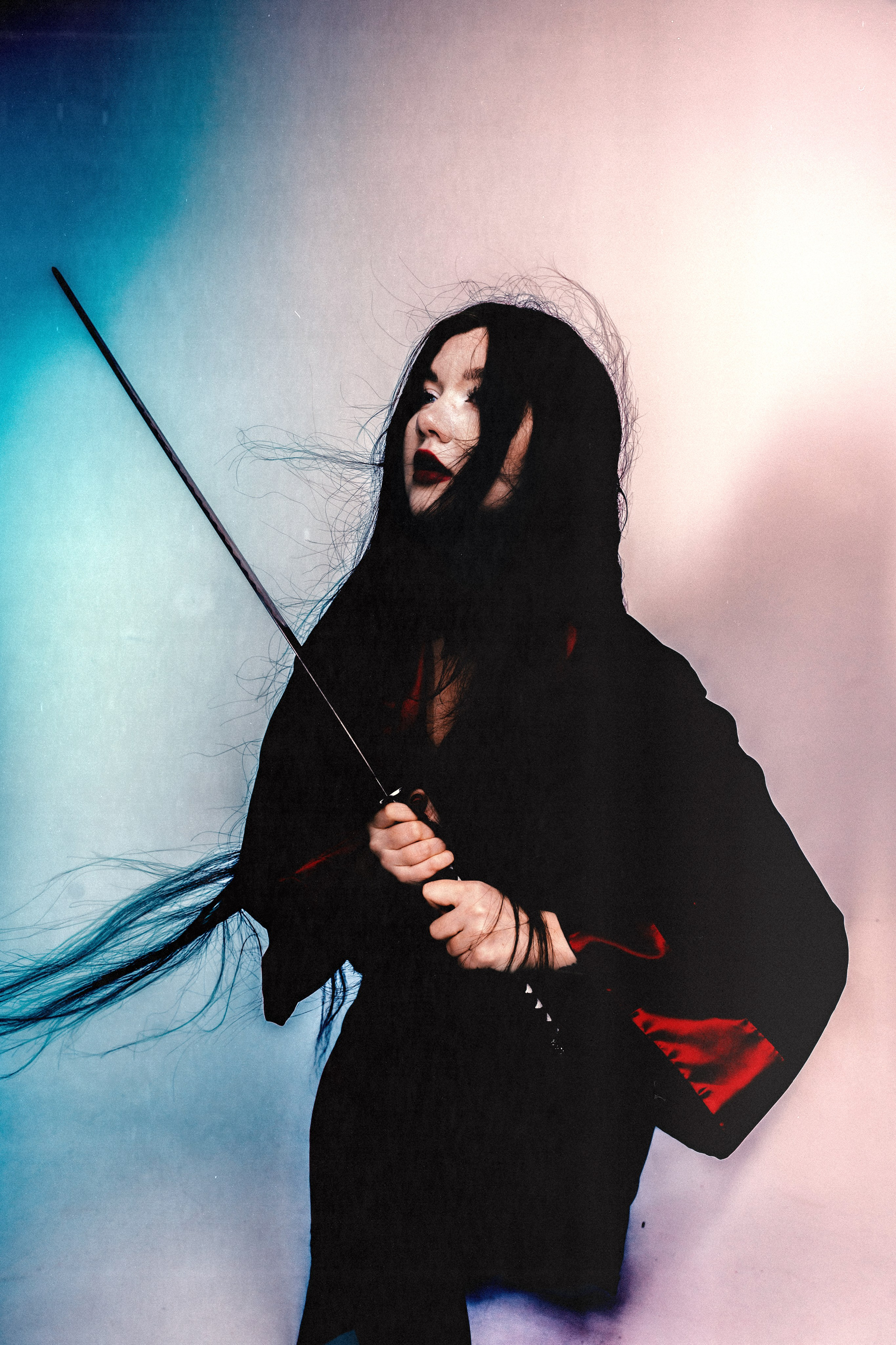 SAMURAI.EXE. Anna Omni — concept photographer and digital artist in Riga, Latvia