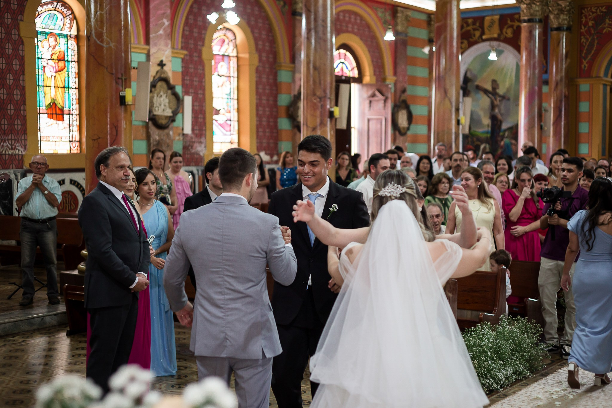 NETO E NAYARA CERIMONIAL COMPLETO. Fotógrafo de casamento