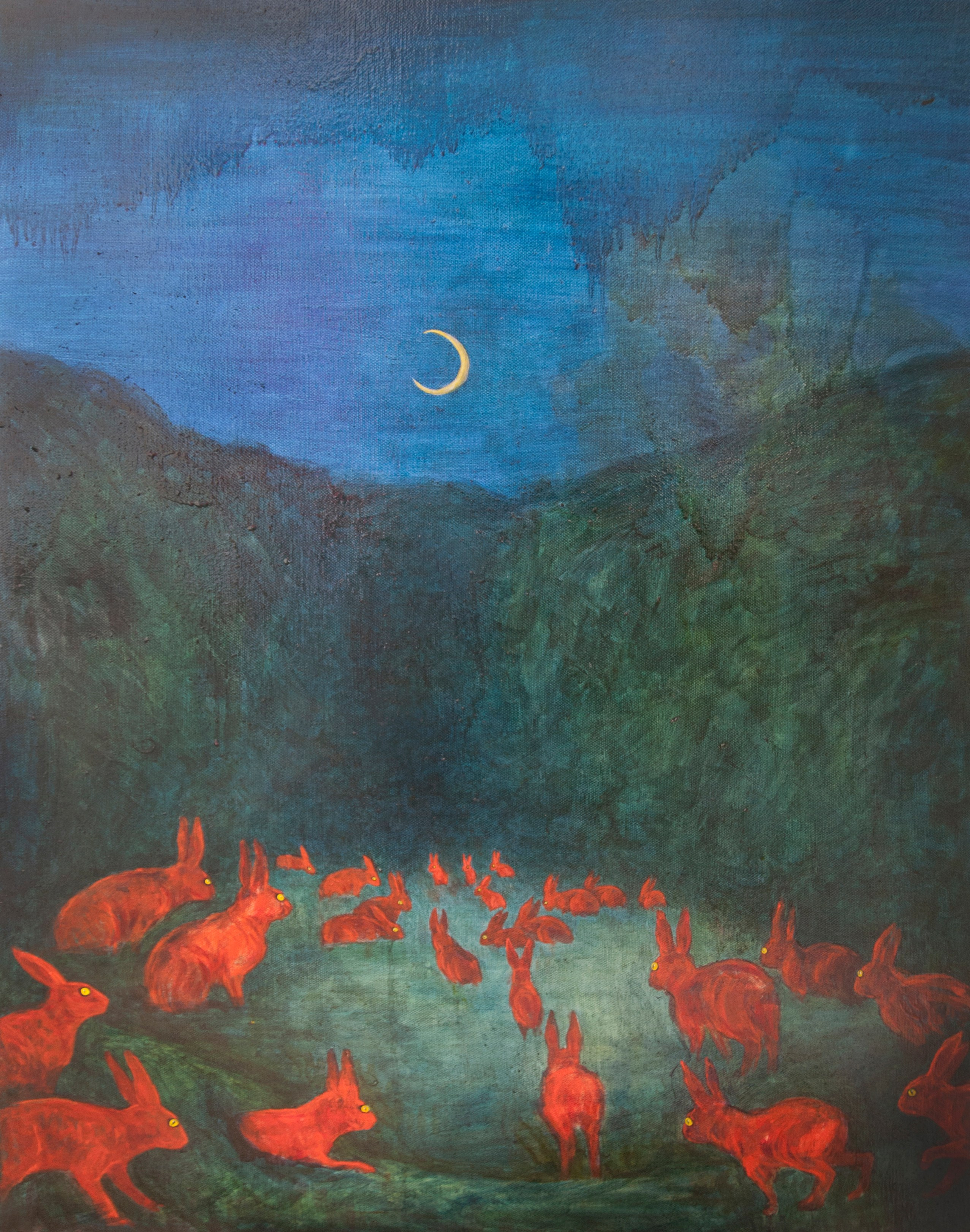 Red Rabbits. Marina Antonova