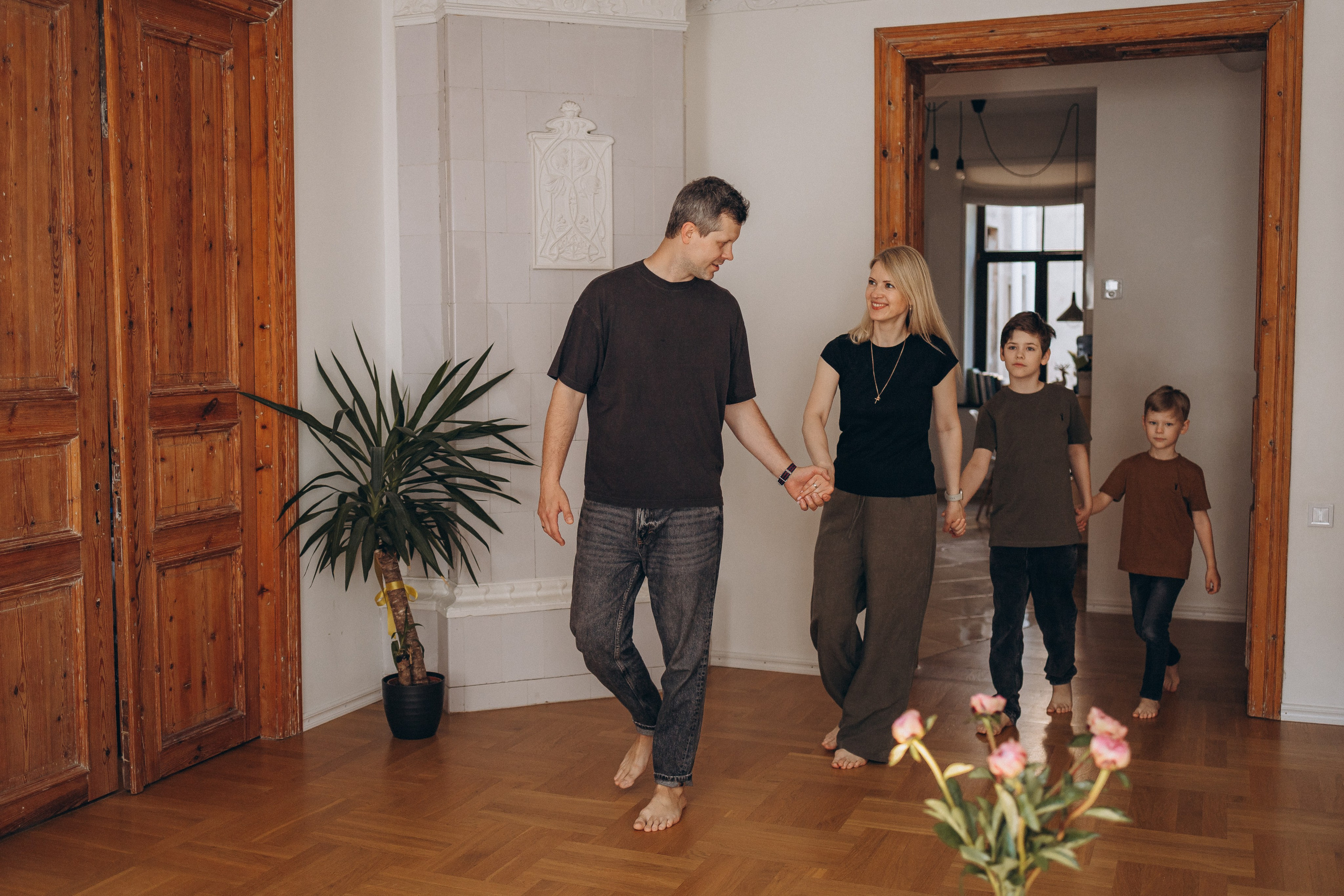 LAURAS ģimene. GALVENĀ