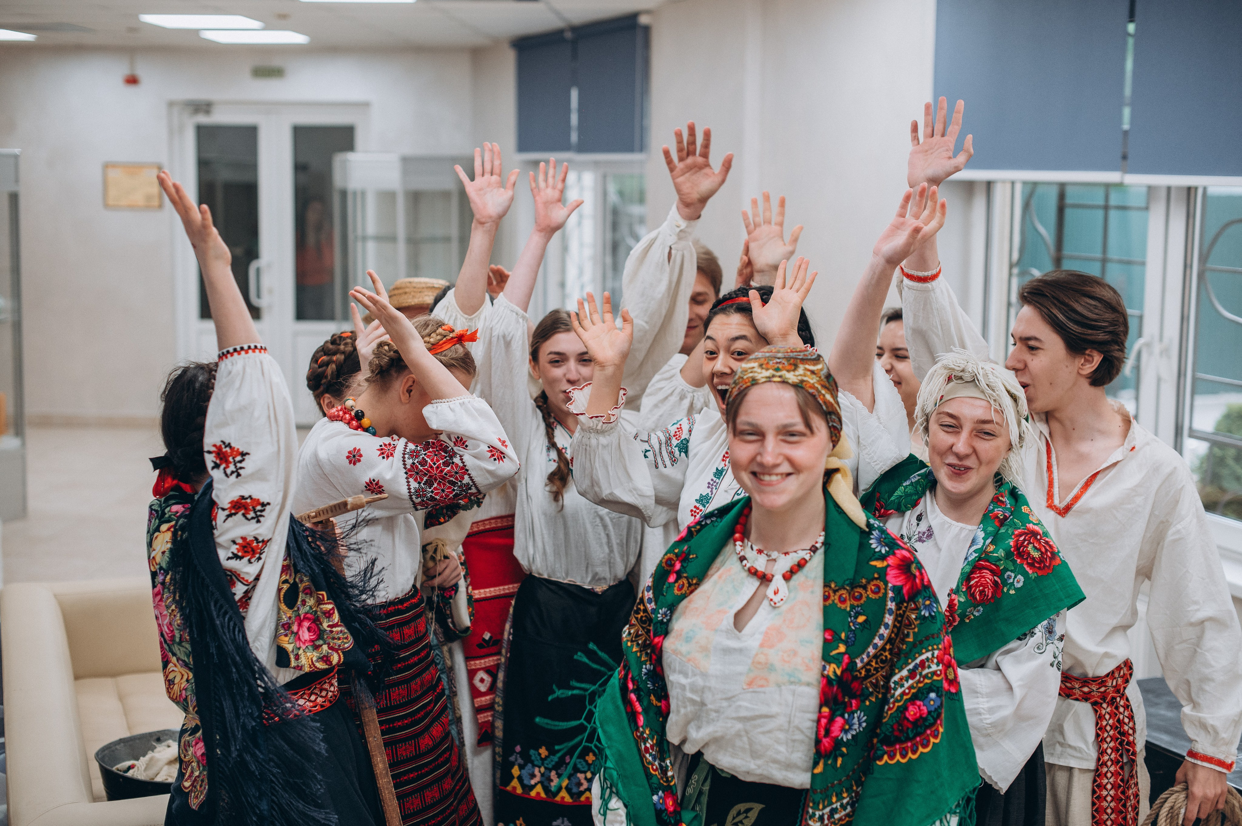 Вистава студентів Кайдашева сім’я. Фотограф Київ