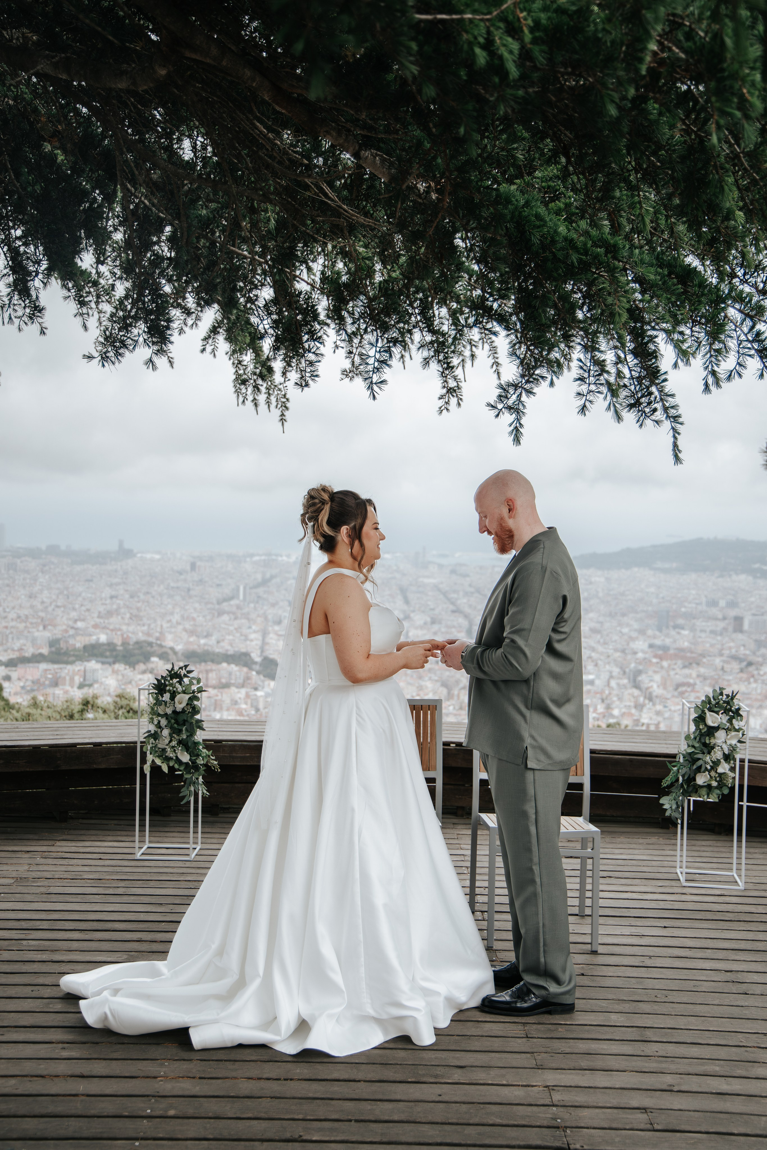 Sophie & Corey, 02/05/2026, Observatorio de Fabra, Barcelona. Fotógrafa de bodas en Girona, Costa Brava | Wedding Photographer Evgenia Gruntovaya