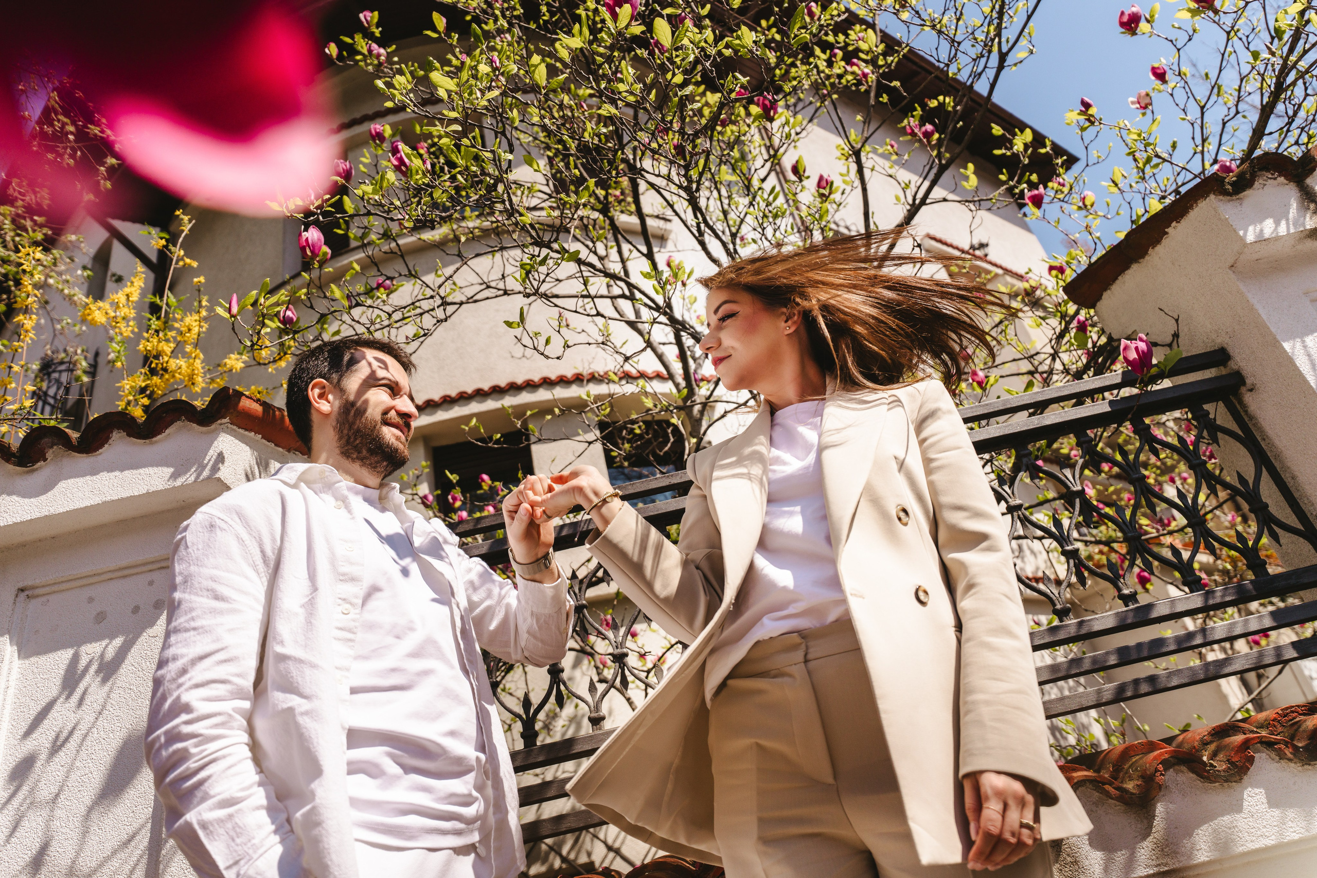 Andrada & Marius (ședință foto primăvară). Fotograf evenimente. Fotograf nunta. Fotograf Botez. Mihaela Savu
