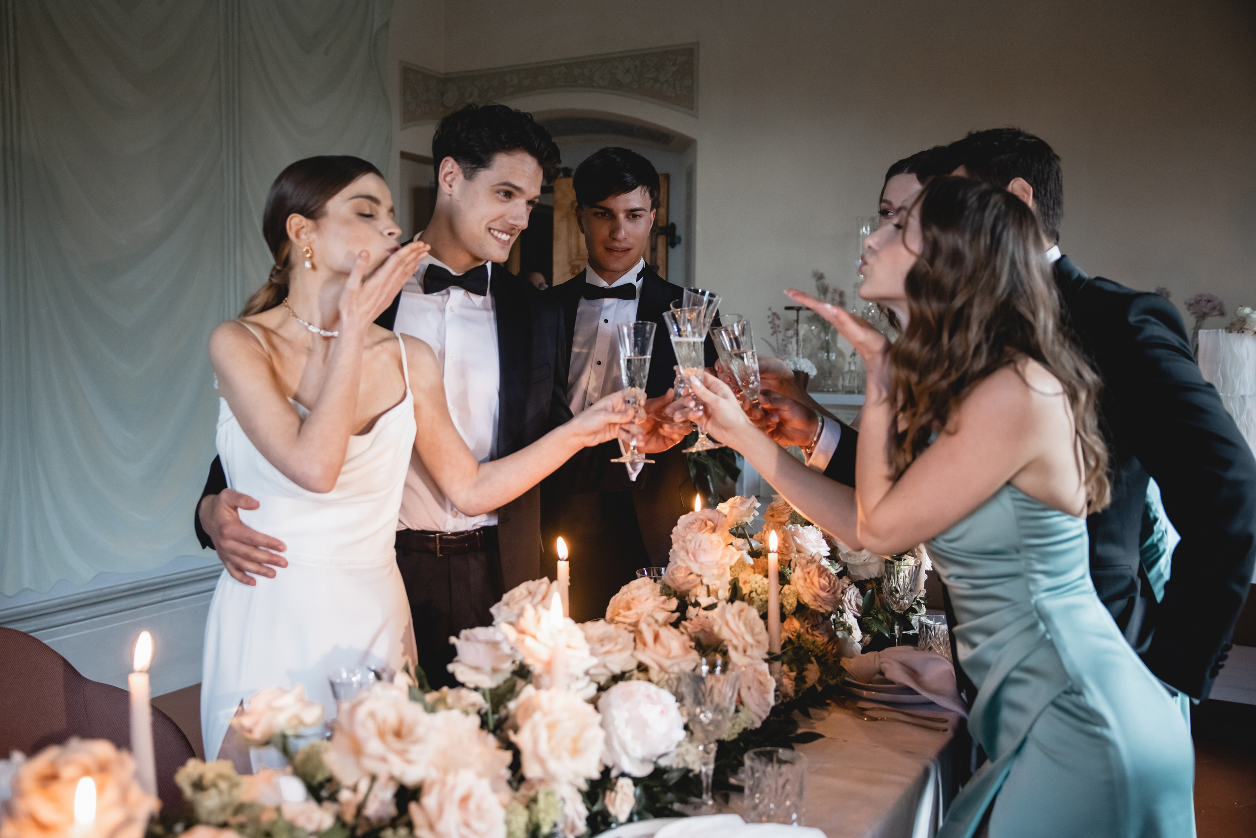 Tuscany Wedding Villa La Commenda Concordia. Professional wedding photographer in Copenhagen, Denmark — Julia Byron