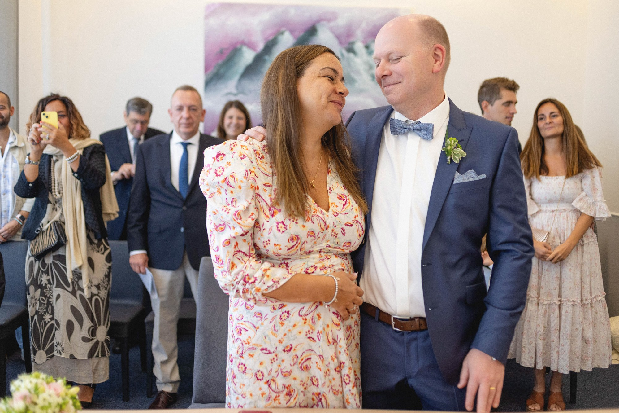 Hochzeitsfotografie voller Glücksmomente: Simone und Mattias im Fokus der Liebe.