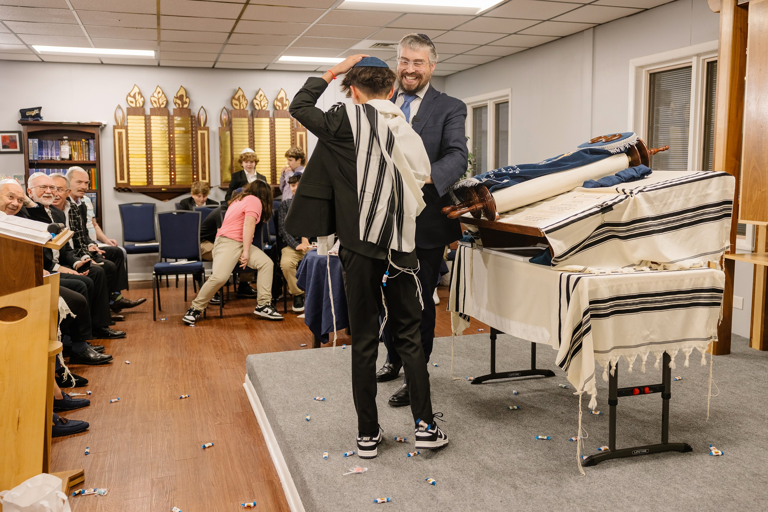 1.02.2024 Bar Mitzvah. Wedding family event photographer in Chicago Nick Yushevich