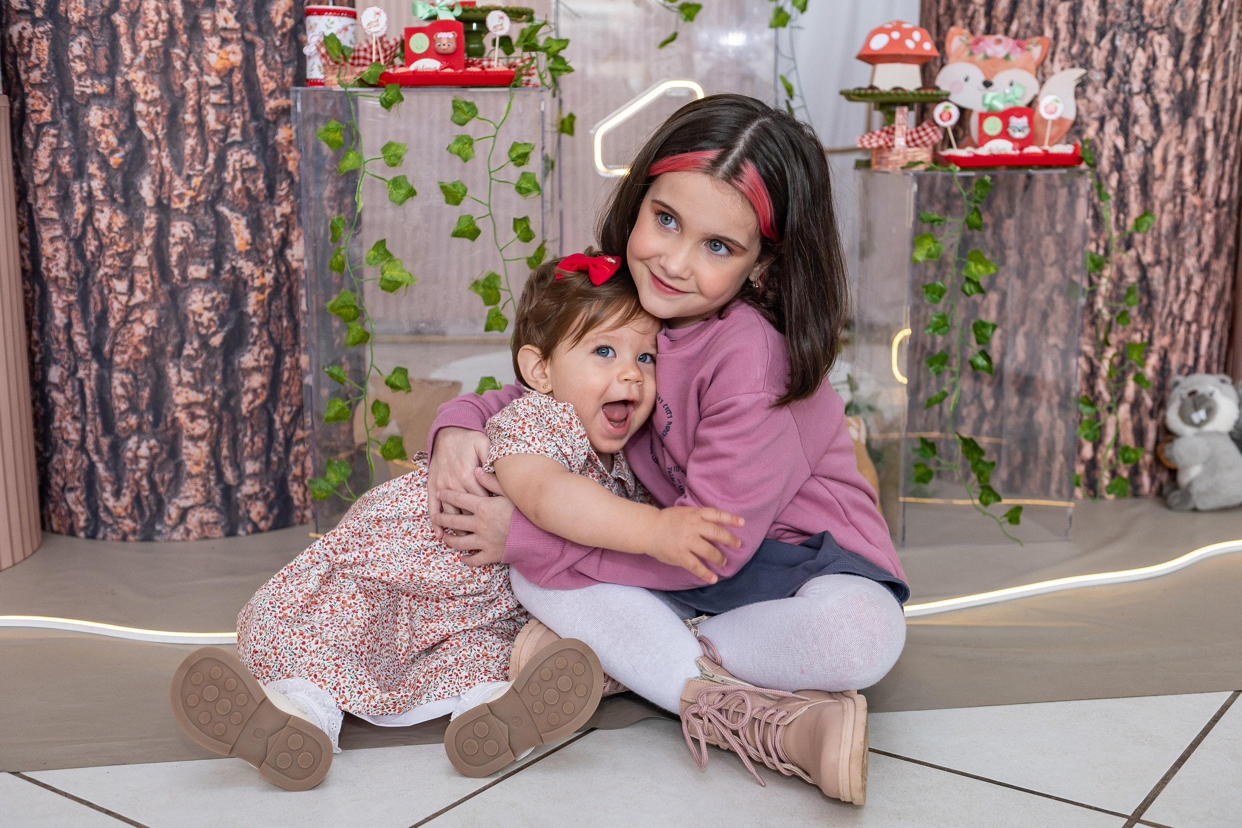 Helena - 1 ano | Buffet Candy Kids. Missaka Fotografia