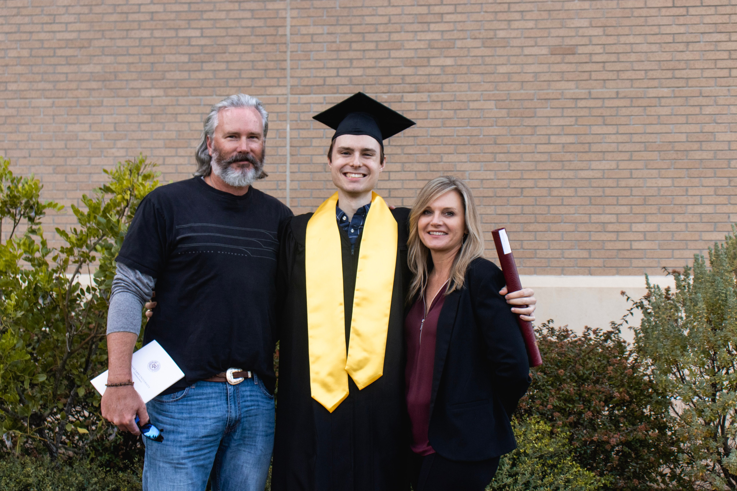 Tyler’s senior photoshoot at Texas A&M University