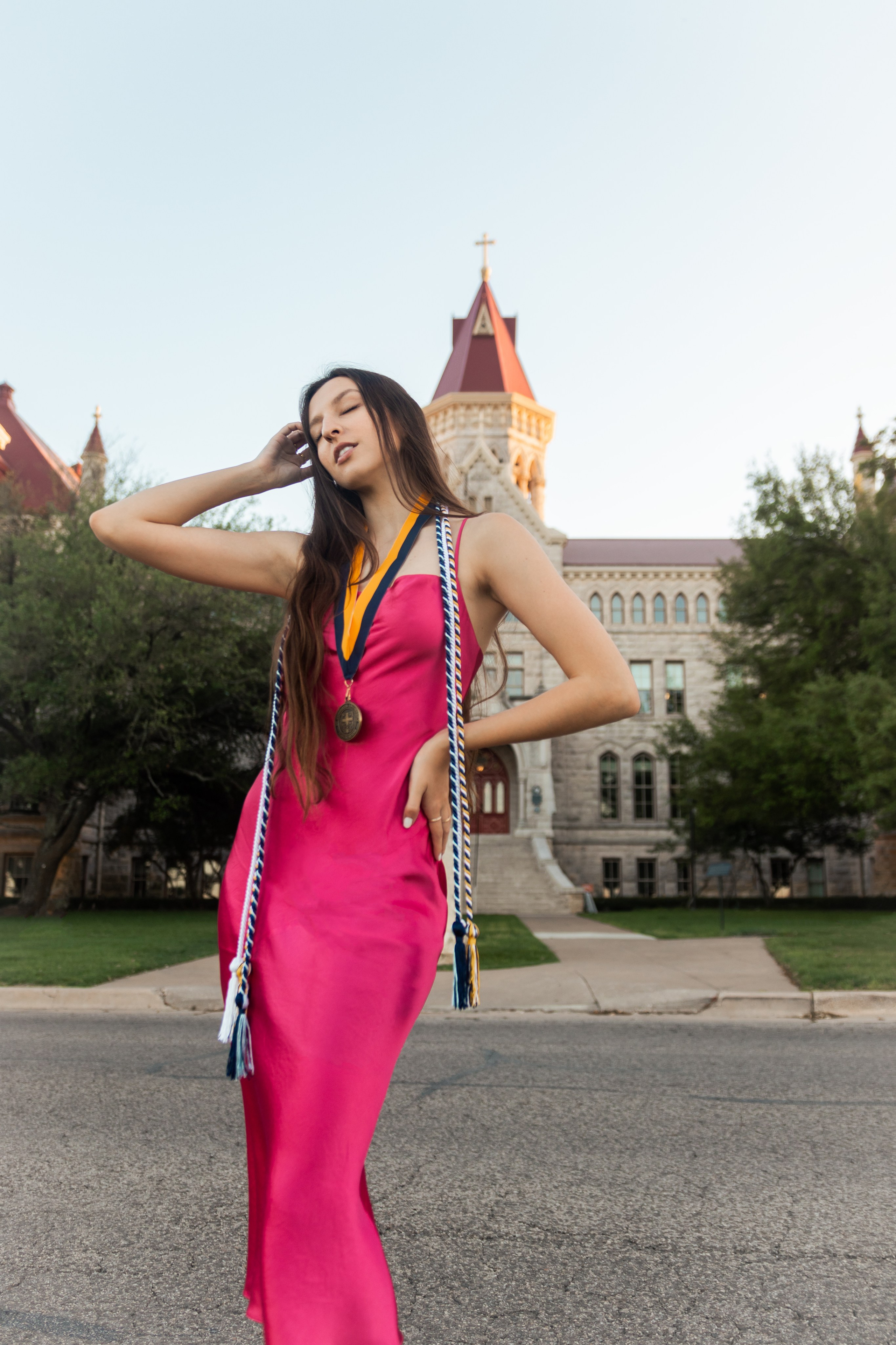 Marisa’s senior photoshoot at St. Edwards University