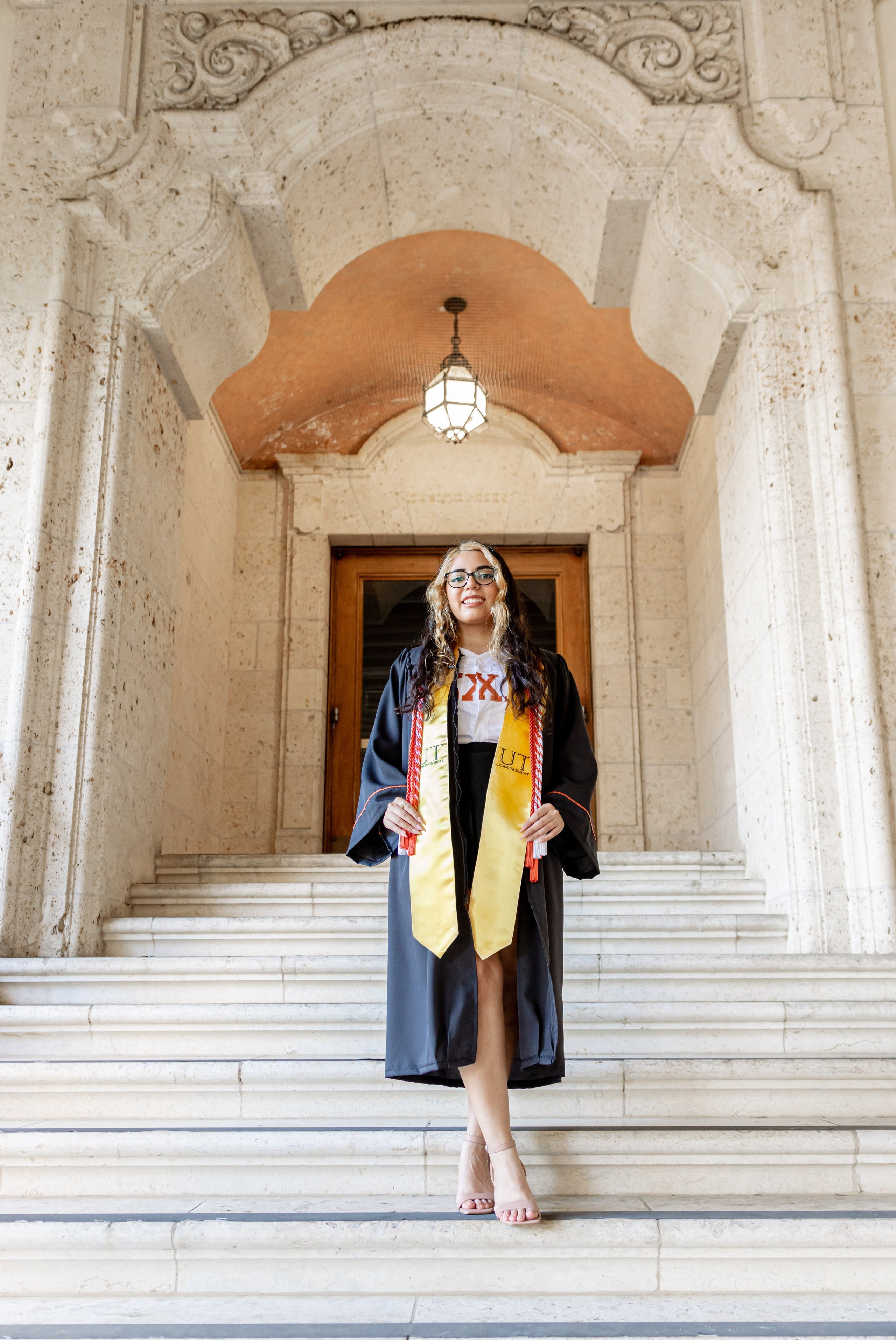 Marissa’s senior photoshoot at the University of Texas Austin