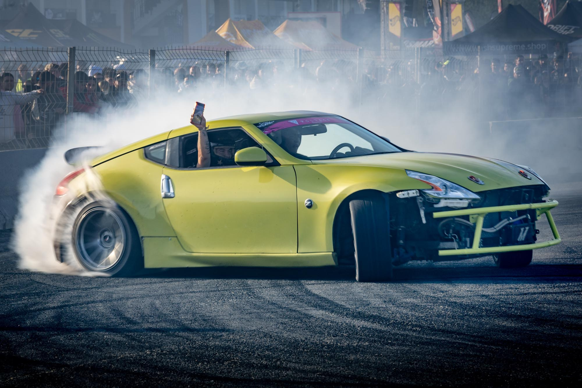 Drift. Deporte de captura de motor