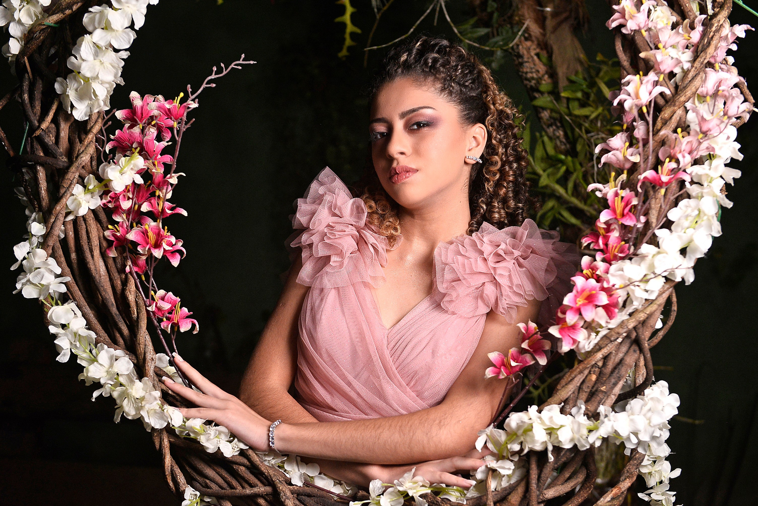 15 anos da Izabelly Vitória, Espaço Viva Flores. Produtora Bride