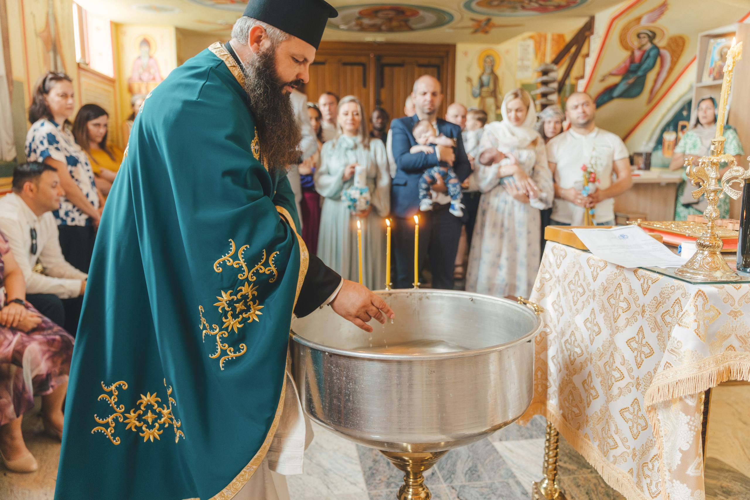 Théo Andrei`s Christening