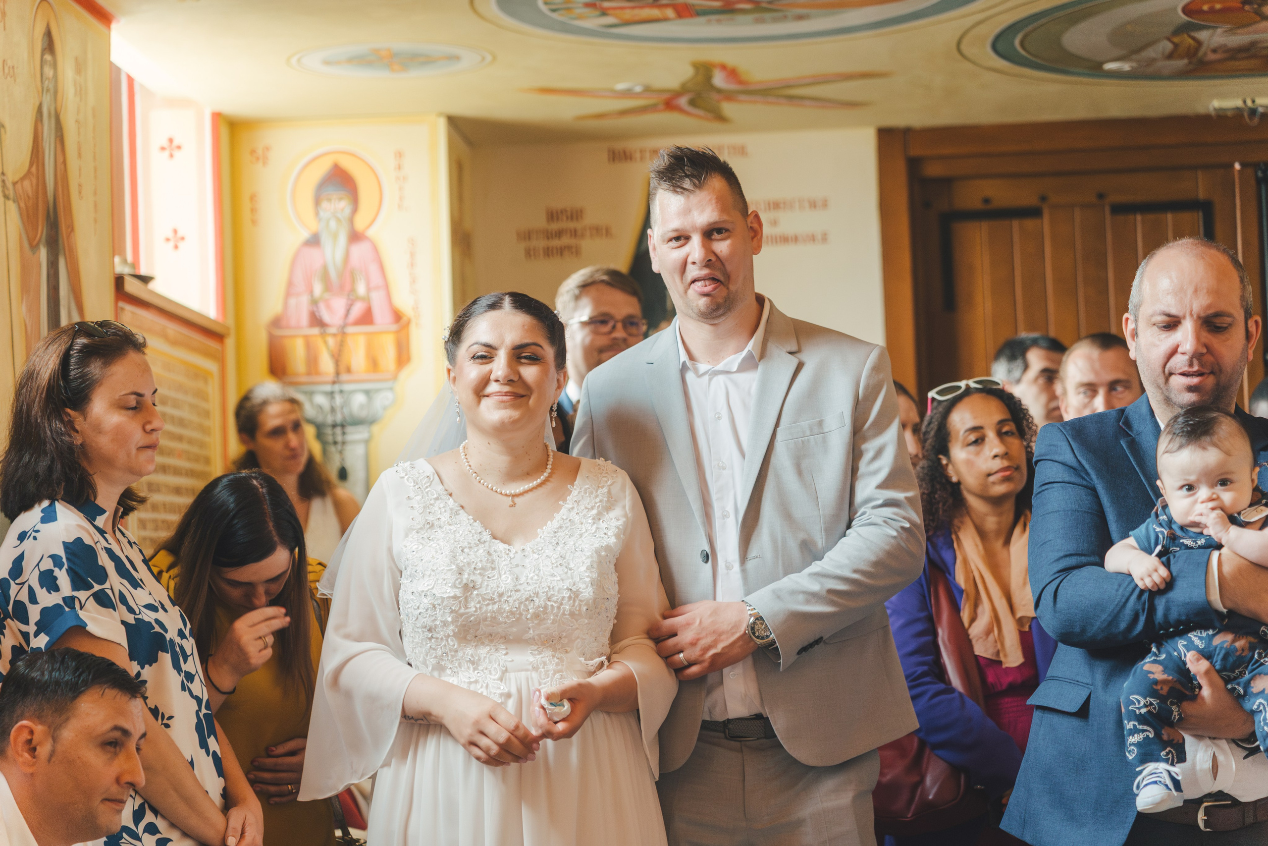 Théo Andrei`s Christening