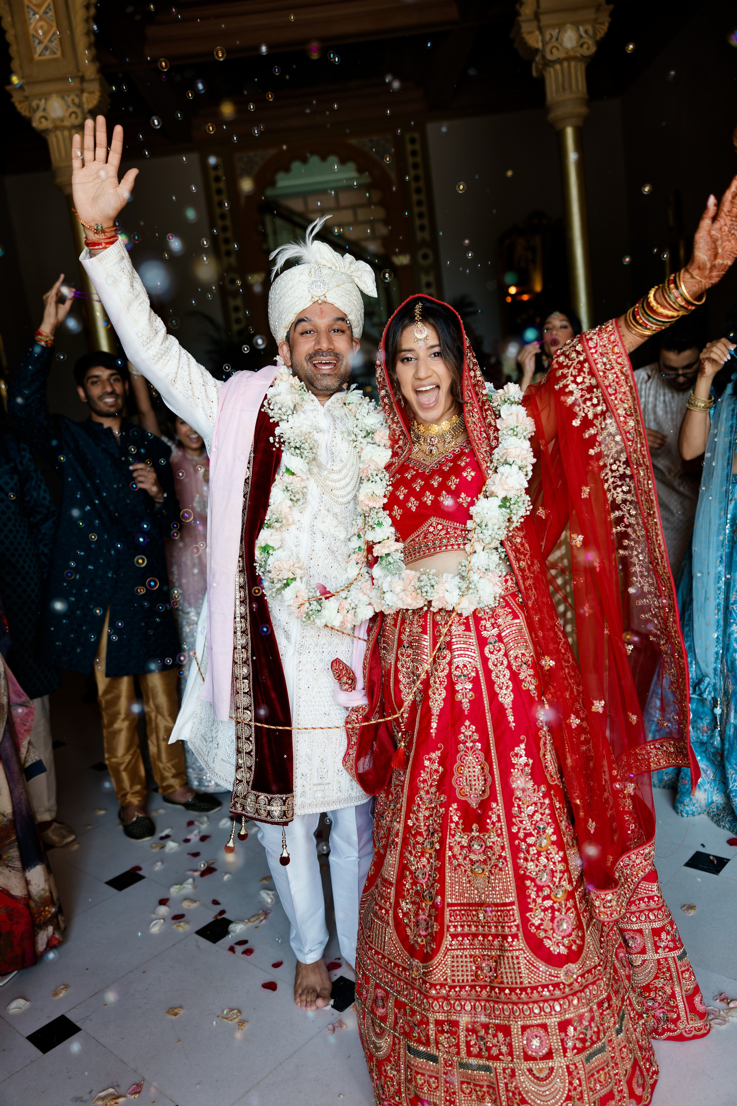Indian wedding at Gran Villa Rosa, Barcelona