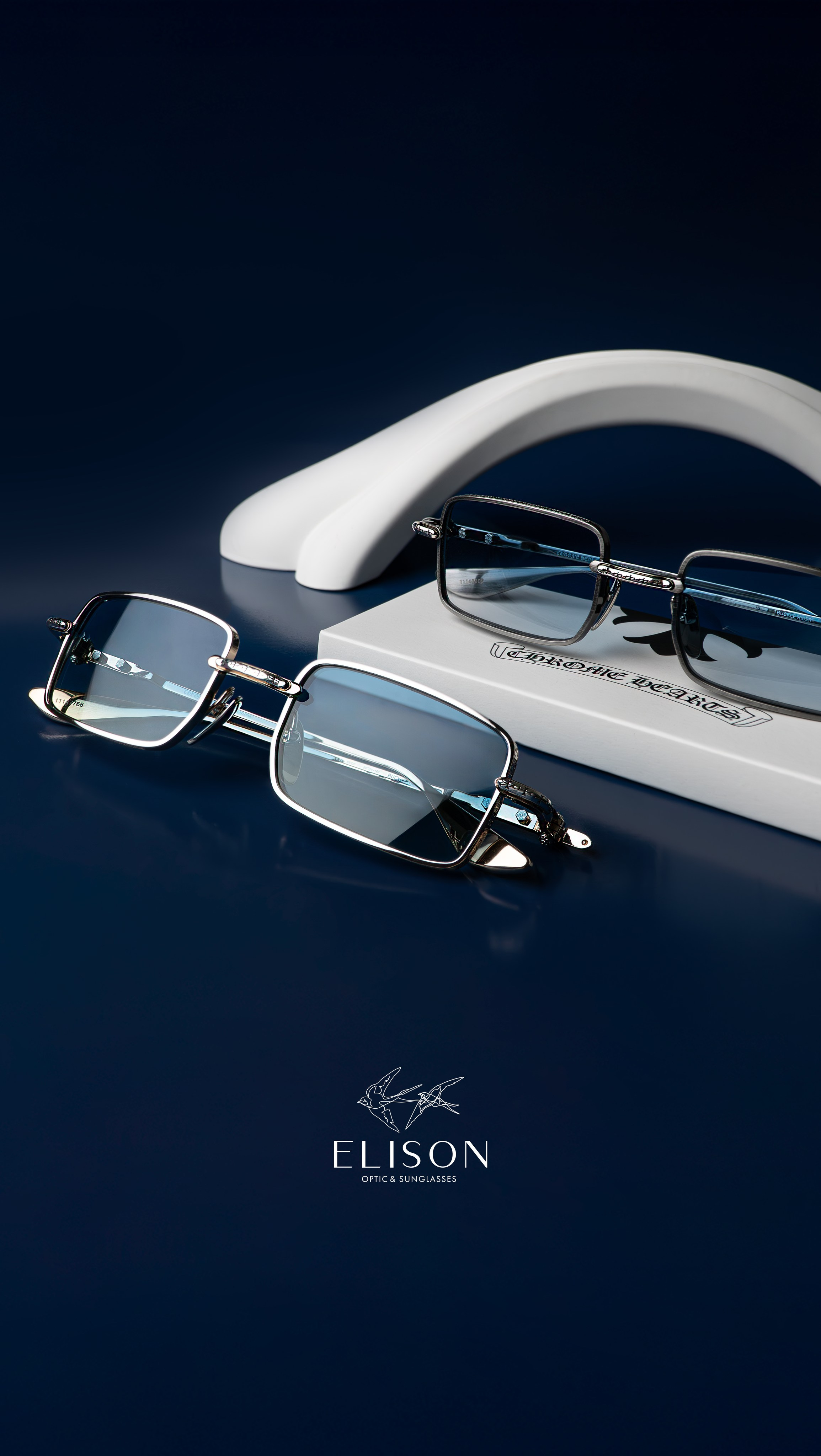 Fashion glasses. Ellstudio film production