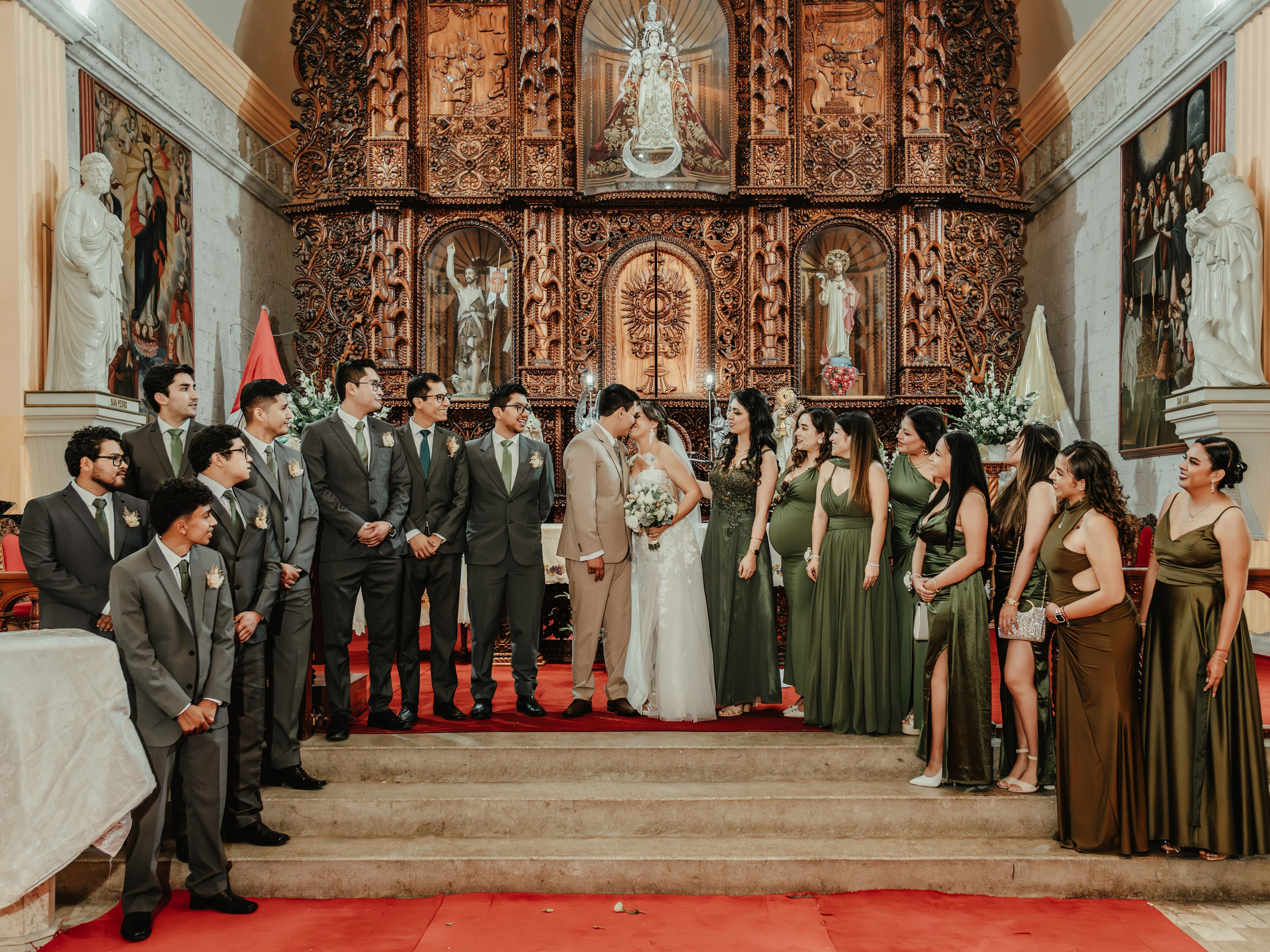 CARLA Y MARIO BODA RELIGIOSA. Studio KVTA | Fotografía y Video de Bodas en Arequipa