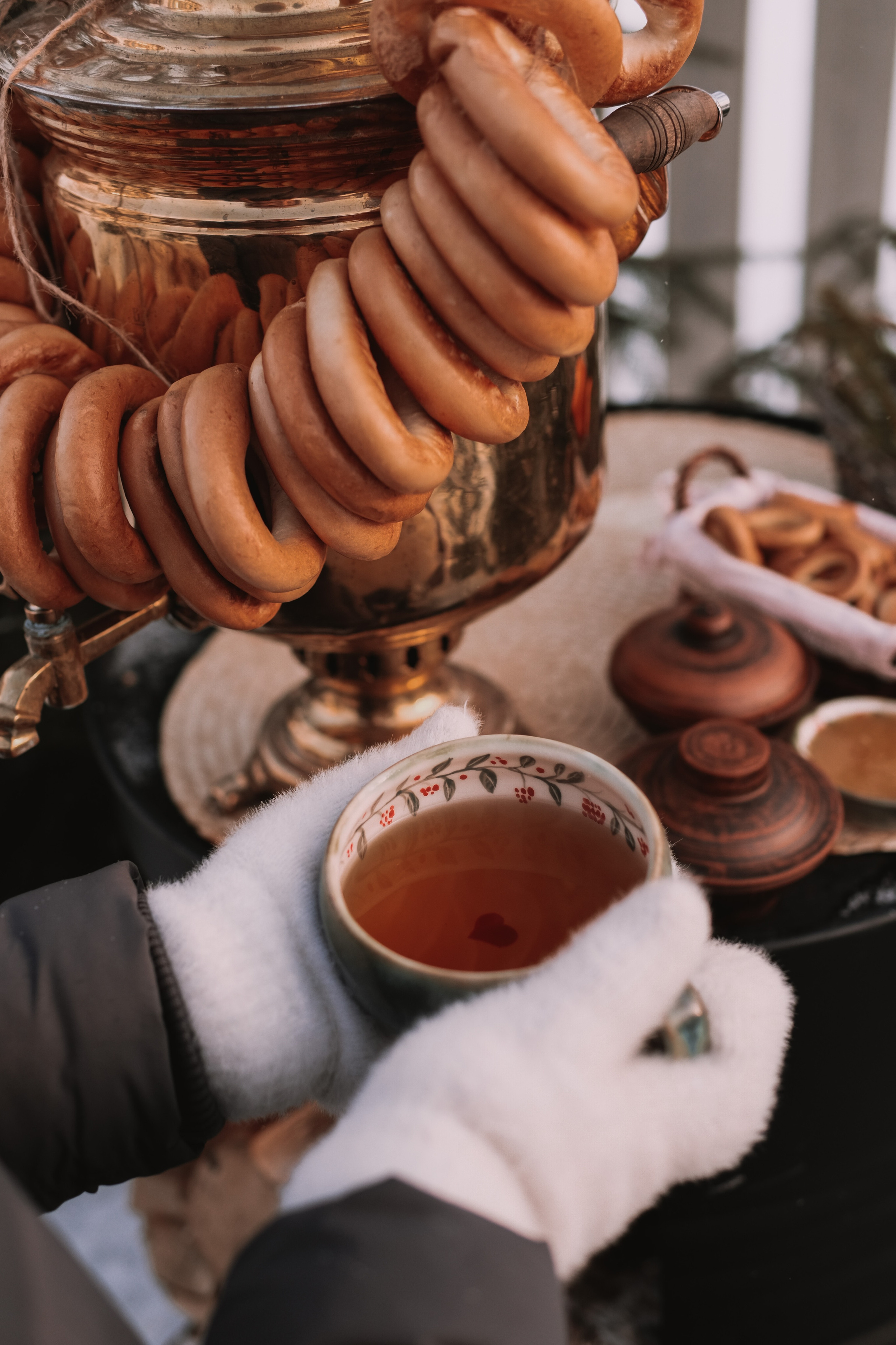 Food and Ceramics. Lens Captures Life