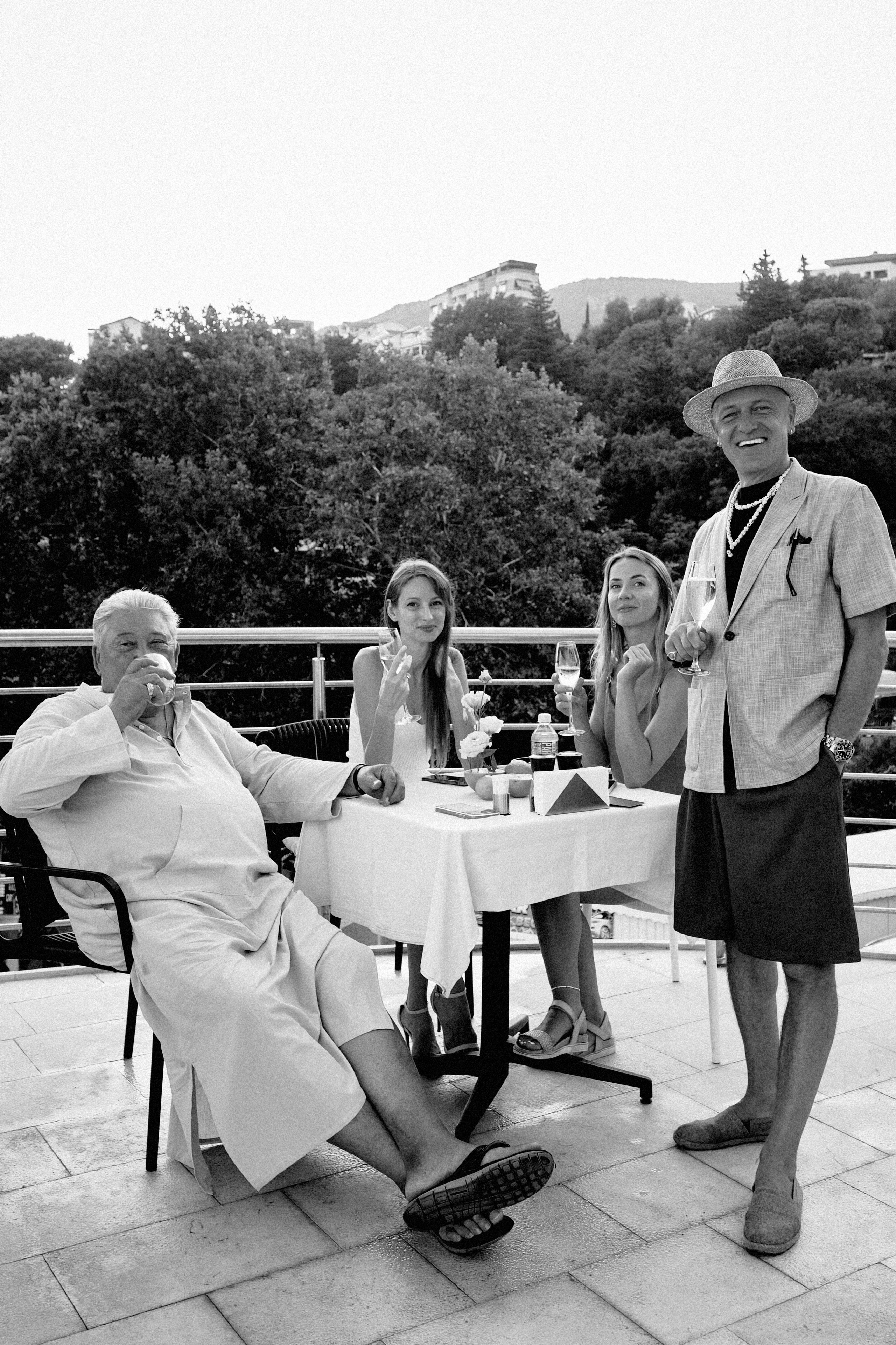 Photo report from the Zebra Restaurant’s birthday celebration. Becici, Montenegro. Photographer, photo artist Alena Novgorodtseva
