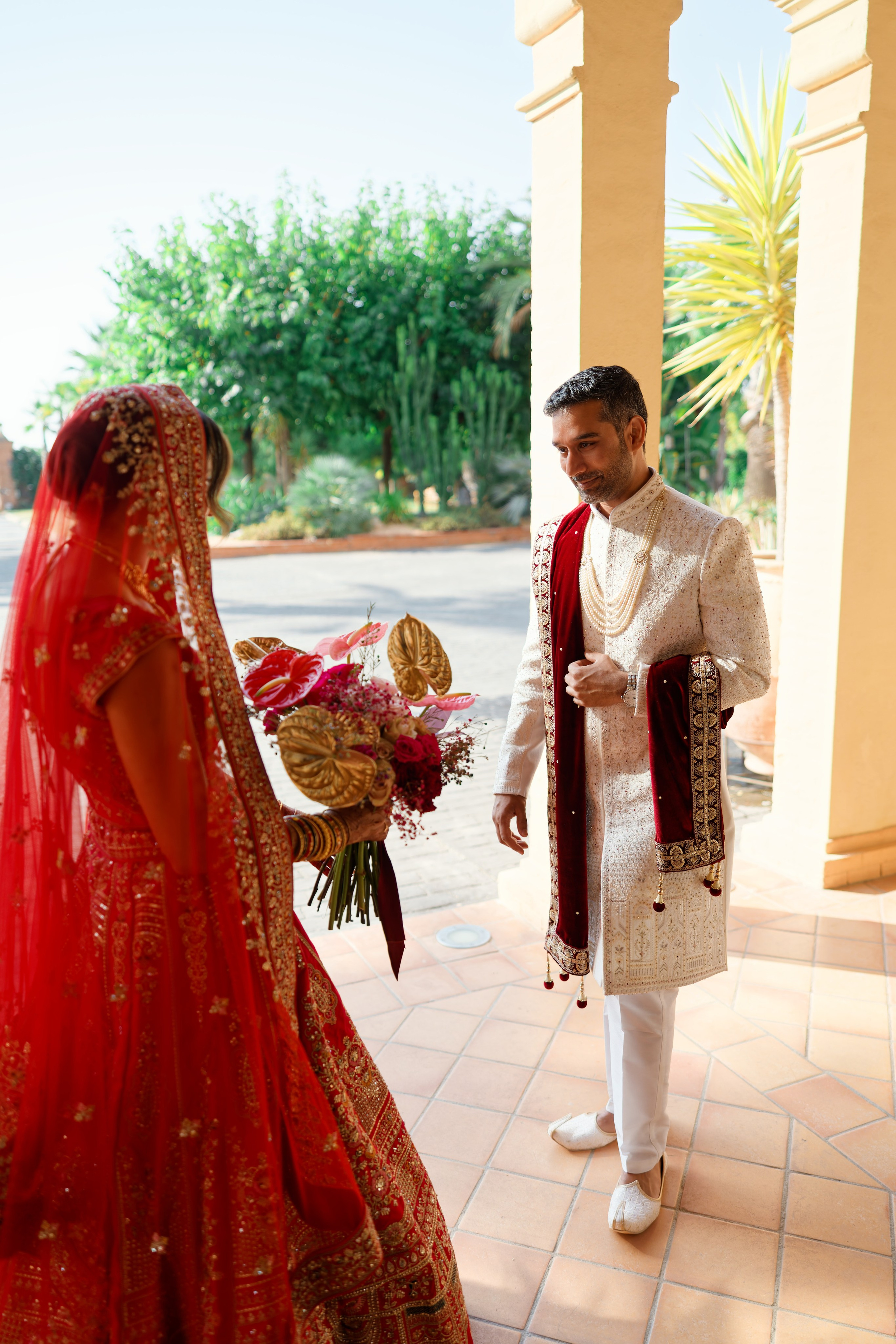 Indian wedding at Gran Villa Rosa, Barcelona