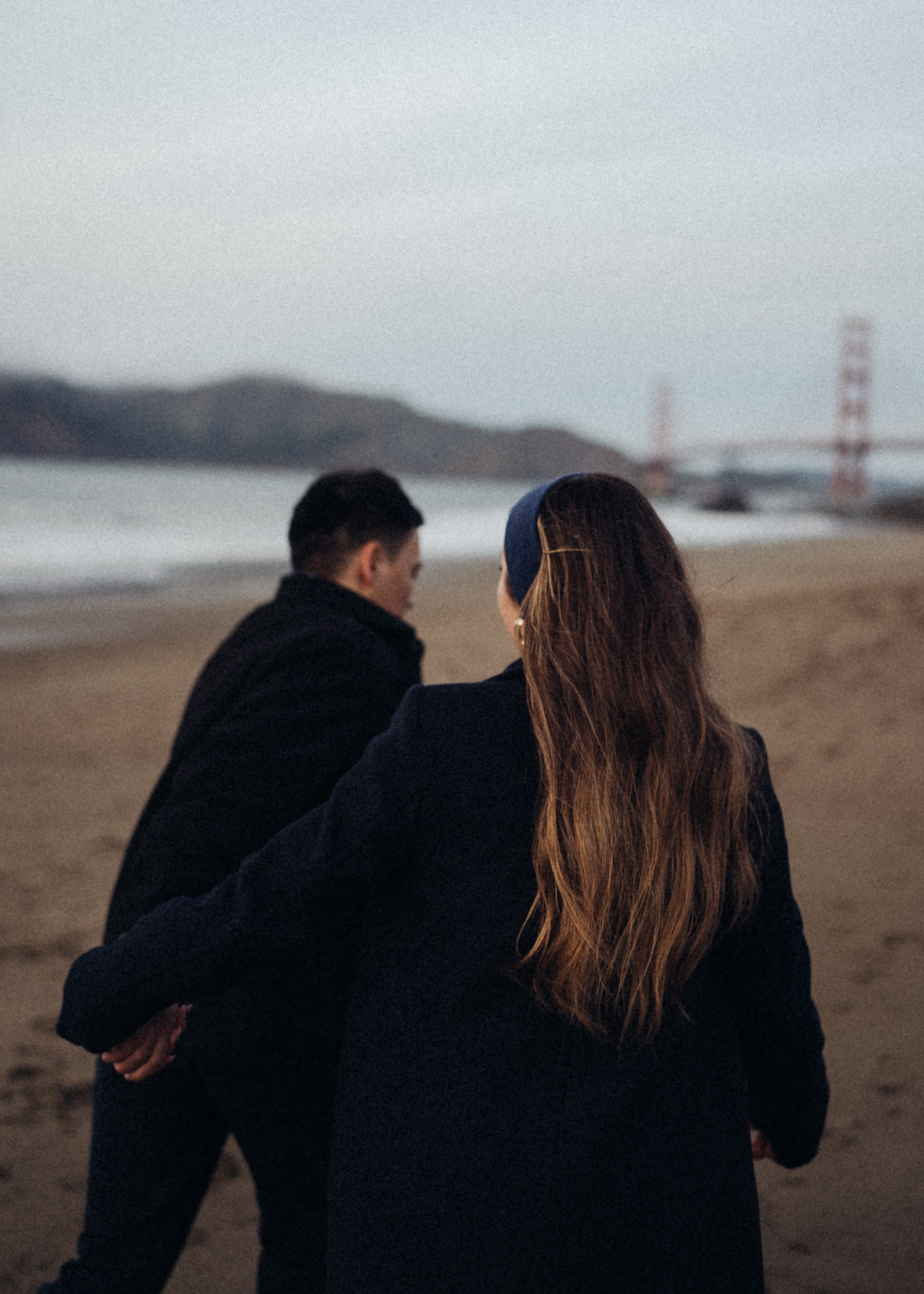 Couple Session at Torpedo Wharf and Baker Beach. Soulo Photography | San Francisco Bay Area Based Photographer