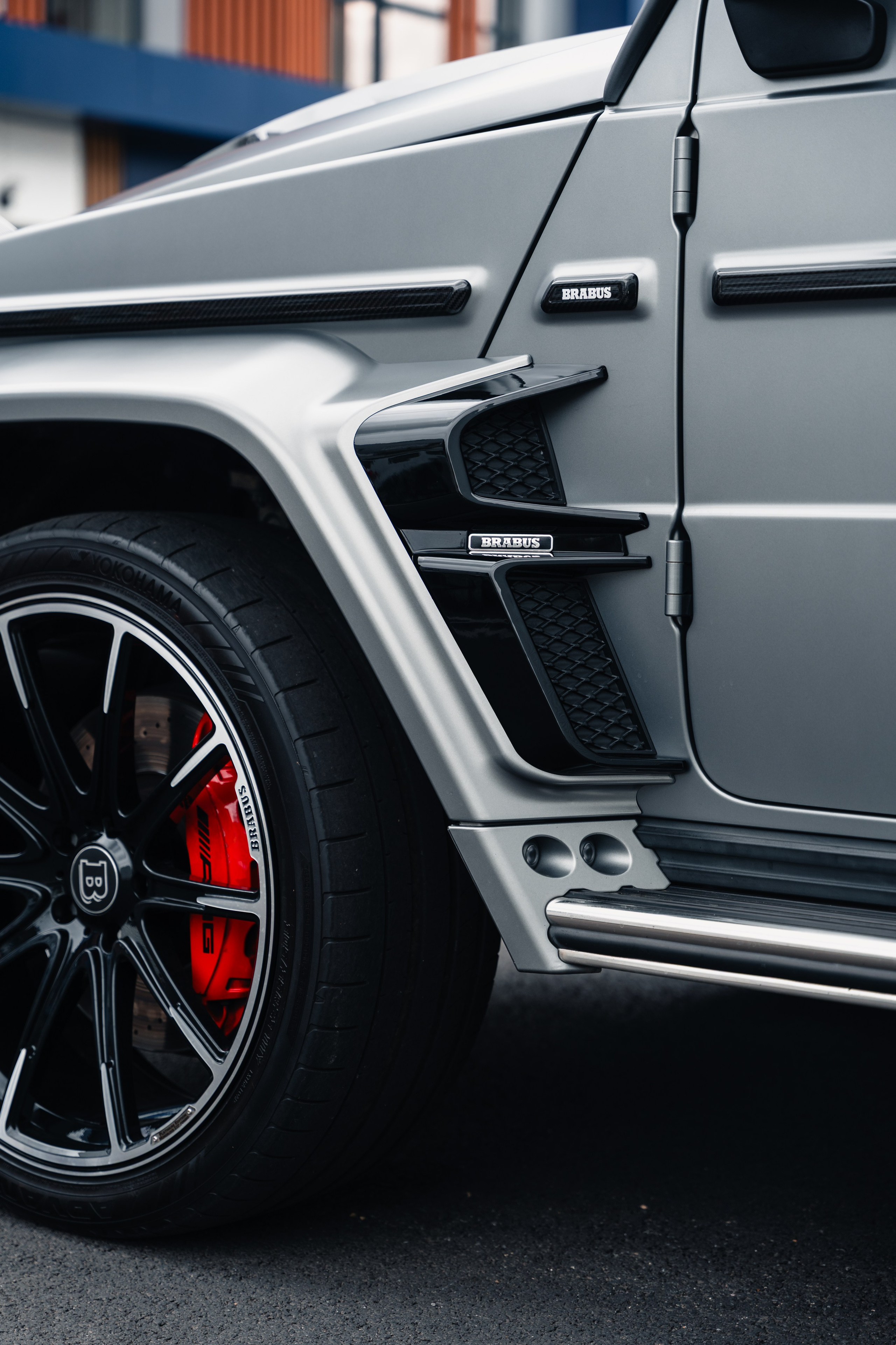 Mercedes G63×3. Photographe de voitures à Paris — Vitalii Motruk